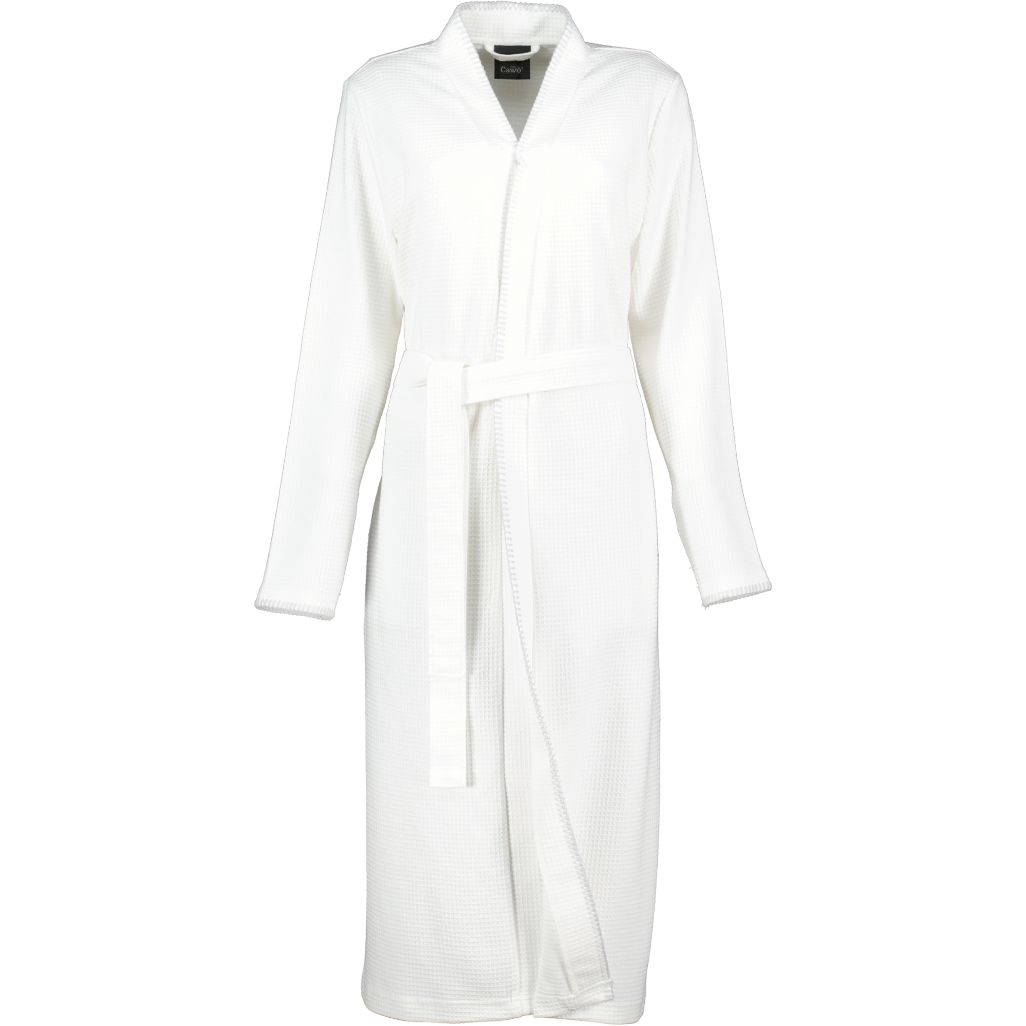 Cawö Home Bademäntel Damen Kimono Pique 812 weiß - 67 - XS
