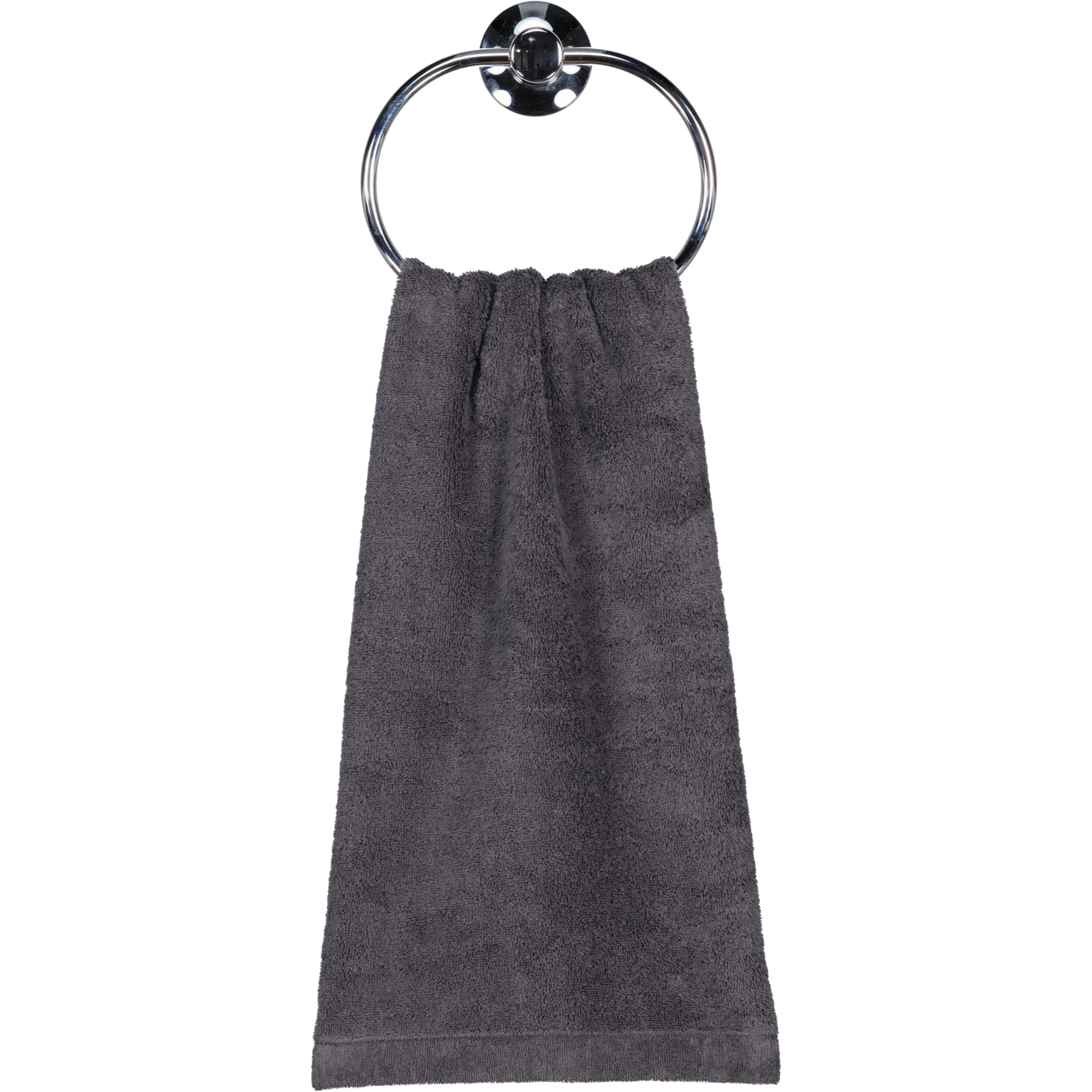 Cawö Handtücher Life Style Uni 7007 basalt - 740 - Handtuch 50x100 cm