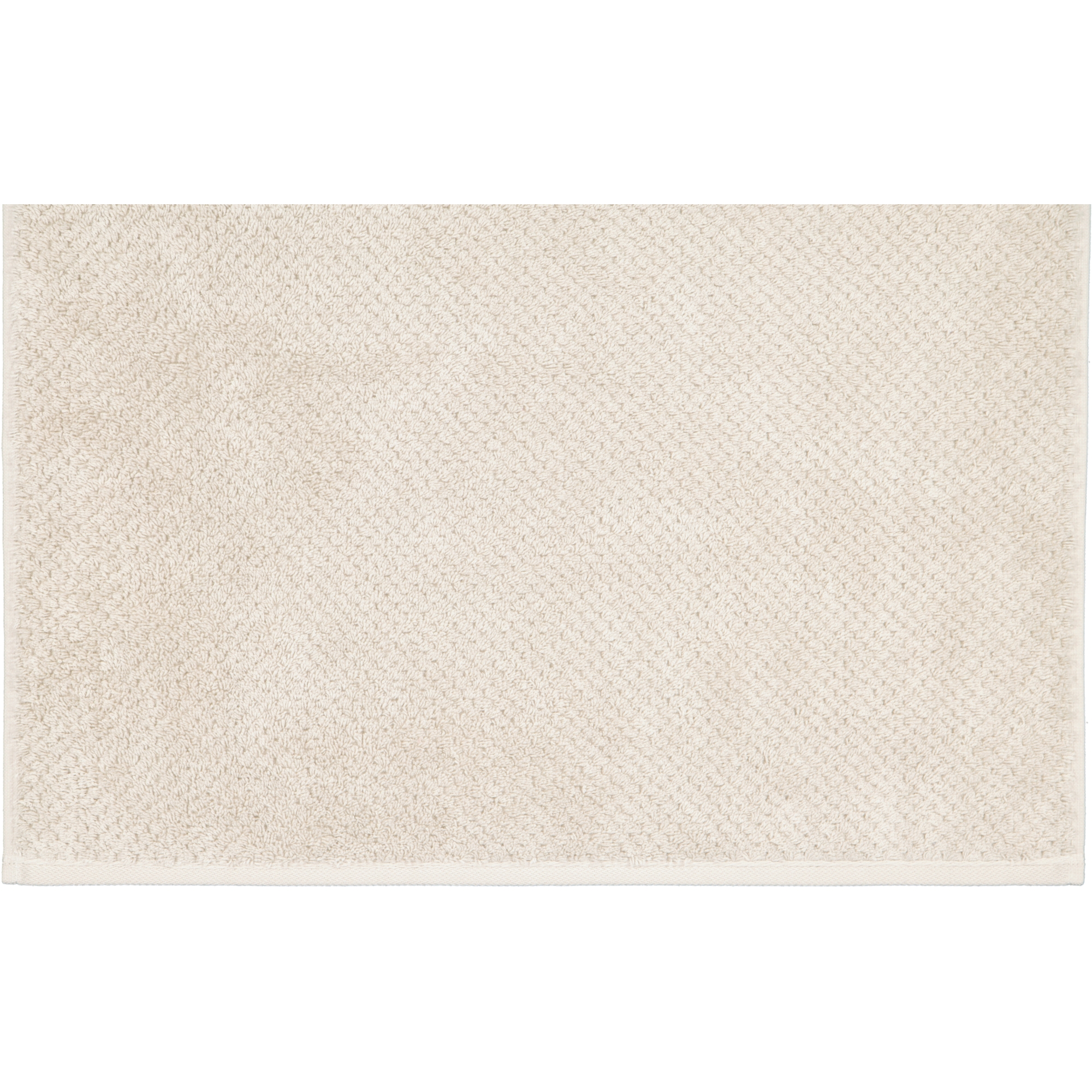 Cawö Handtücher Pure 6500 - Farbe: kreide - 730 - Waschhandschuh 16x22 cm