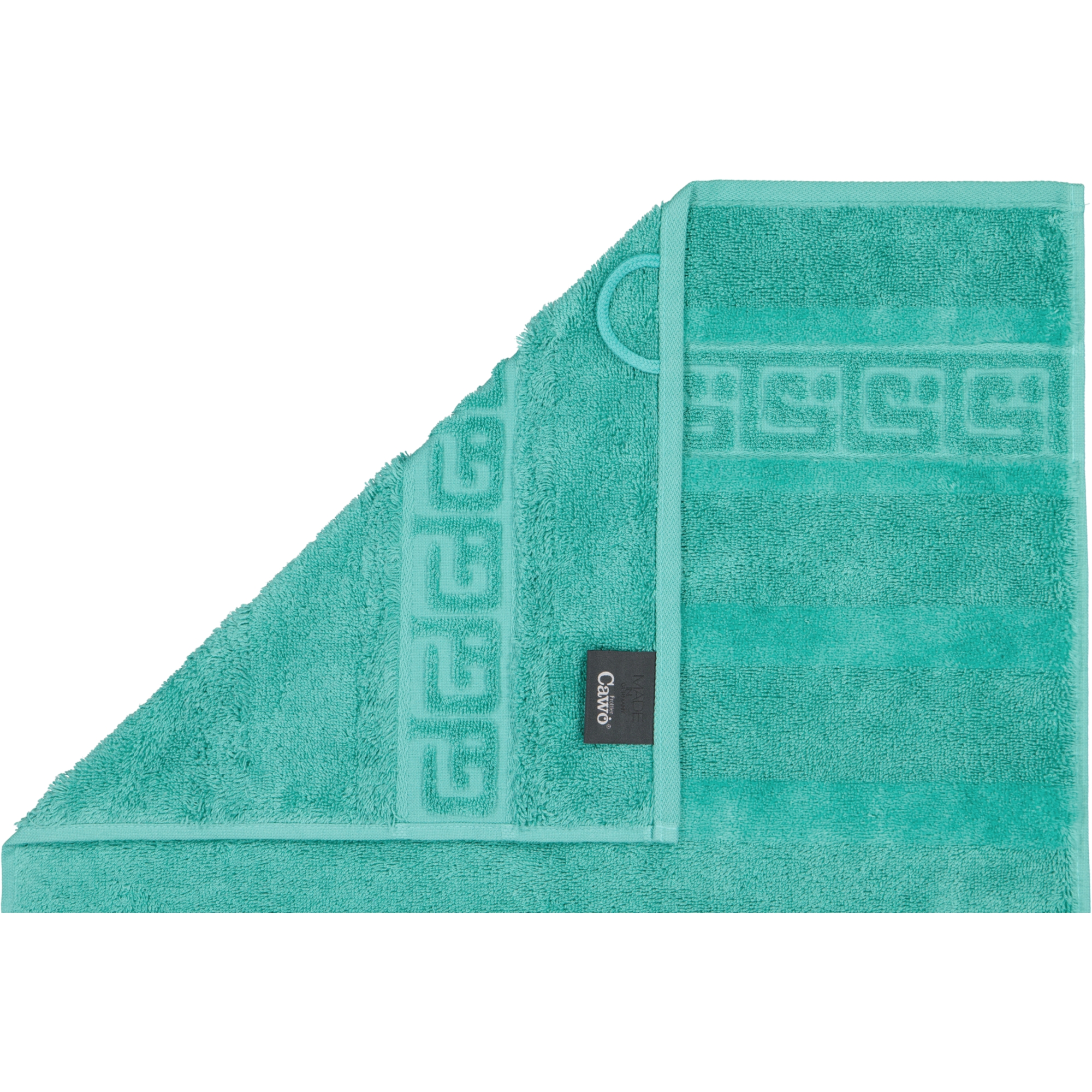 Cawö Handtücher Noblesse Uni 1001 smaragd - 421 - Gästetuch 30x50 cm