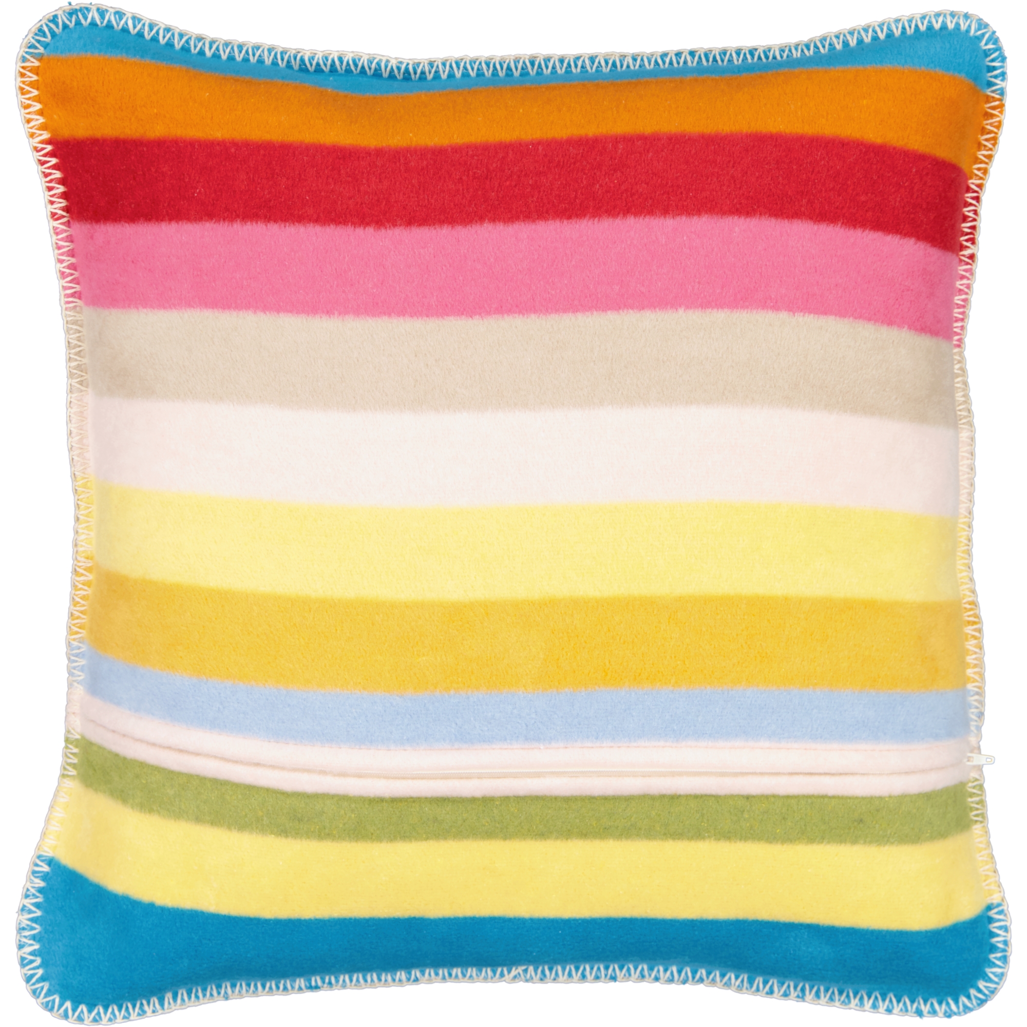 Cawö Kissenhüllen Lifestyle Blockstreifen 70081 multicolor - 25 - 50x50 cm
