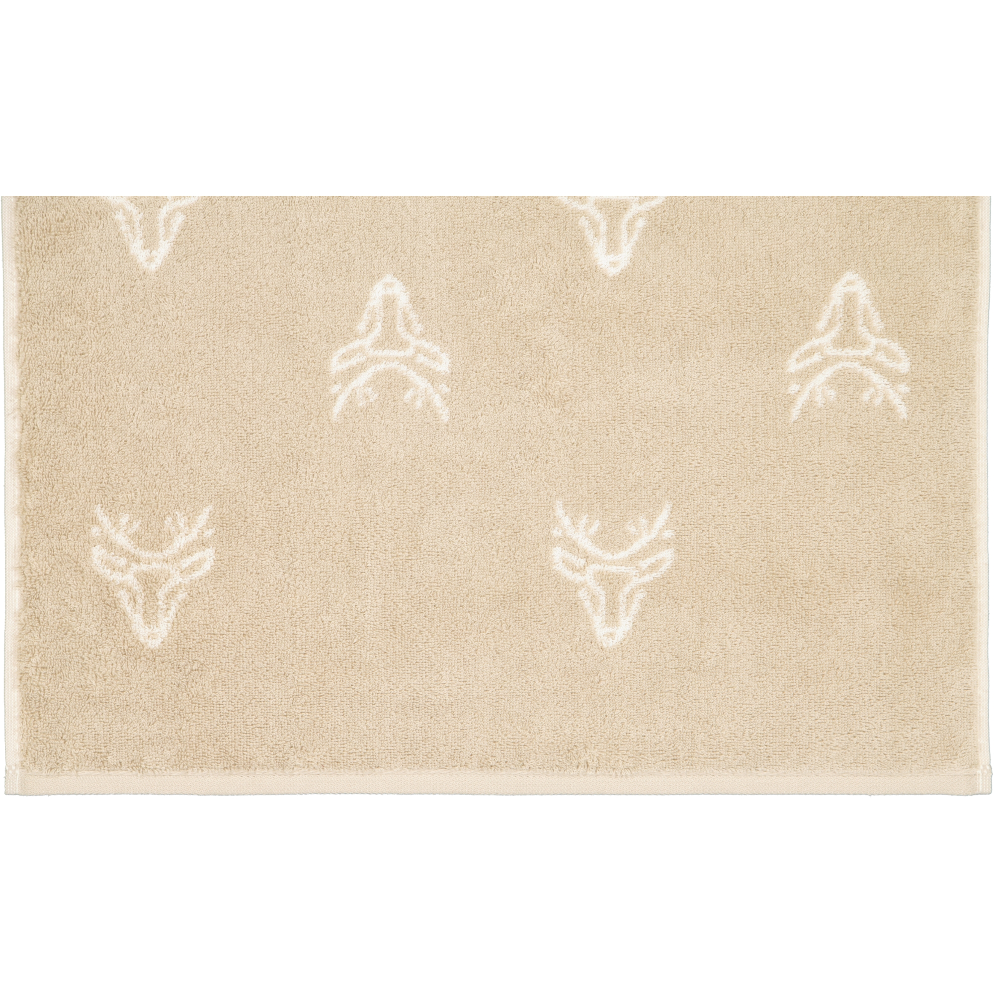 Cawö Handtücher Alpenchic Edition Allover 6229 natur - 33 - Handtuch 50x100 cm