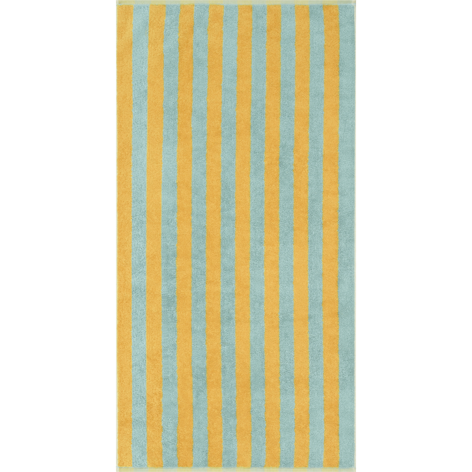 Cawö Handtücher Bold Streifen 6277 mint/gelb - 45 - Handtuch 50x100 cm