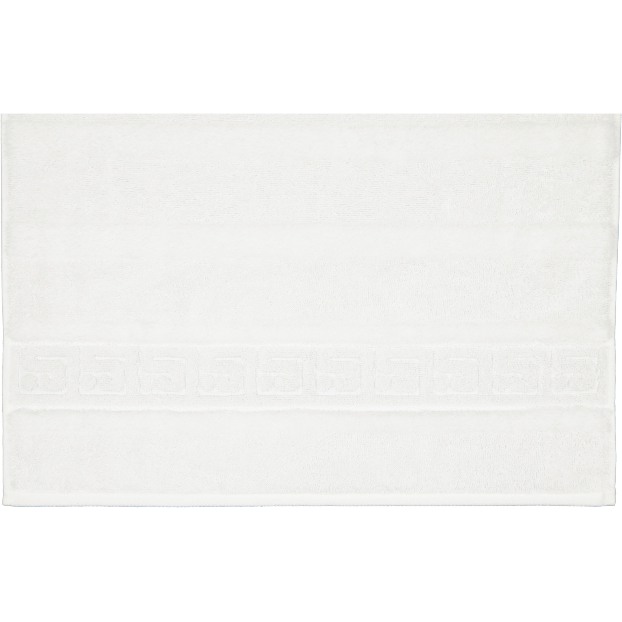 Cawö - Noblesse Uni 1001 - Farbe: 600 - weiß - Waschhandschuh 16x22 cm