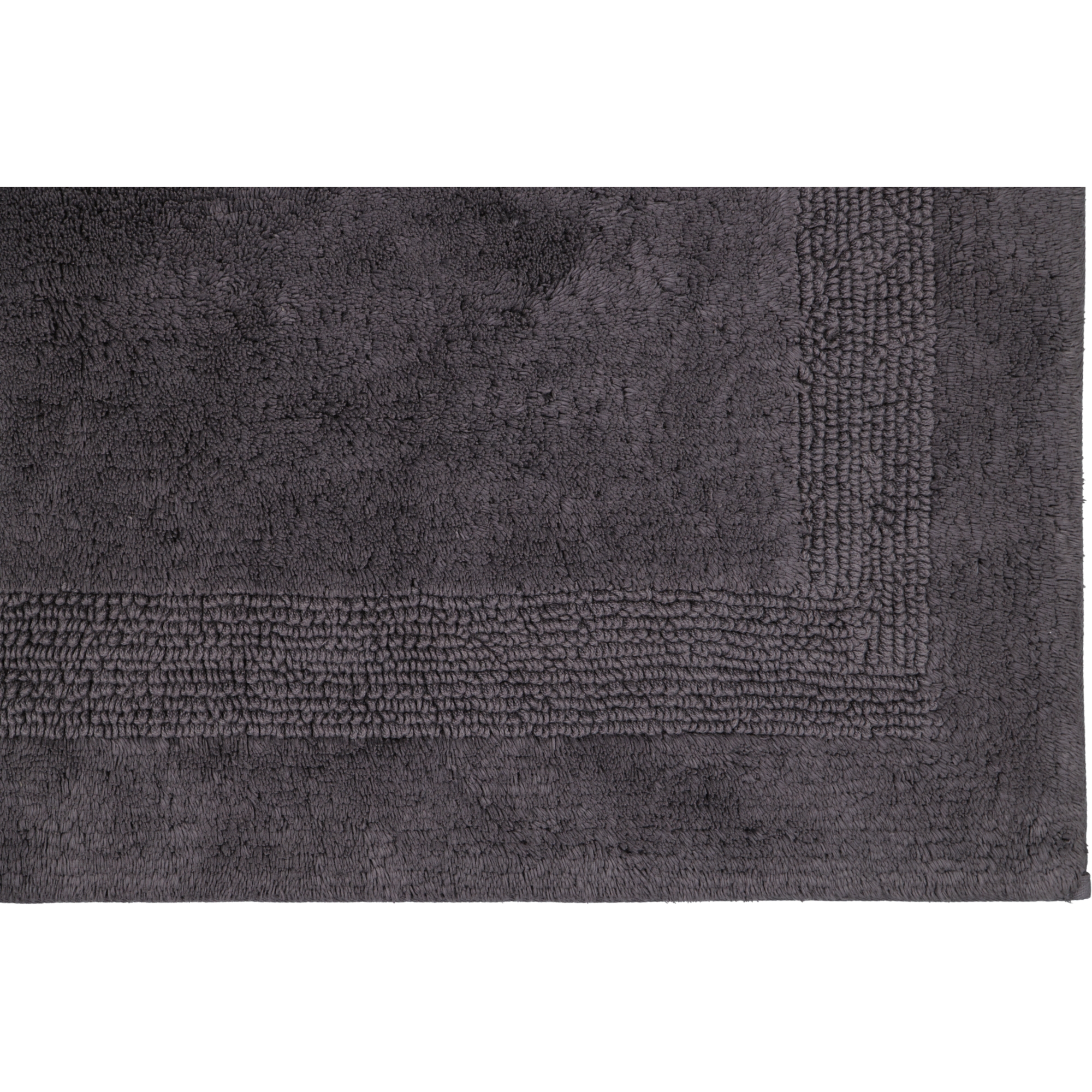 Cawö Home Badteppiche Luxus Badteppich 1000 basalt - 740 - 60x60 cm