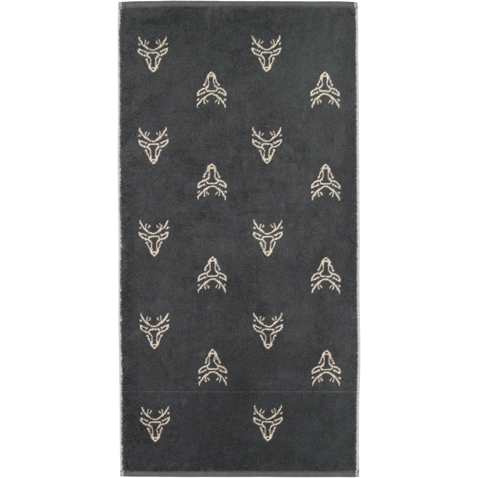 Cawö Handtücher Alpenchic Edition Allover 6229 granit - 73 - Handtuch 50x100 cm