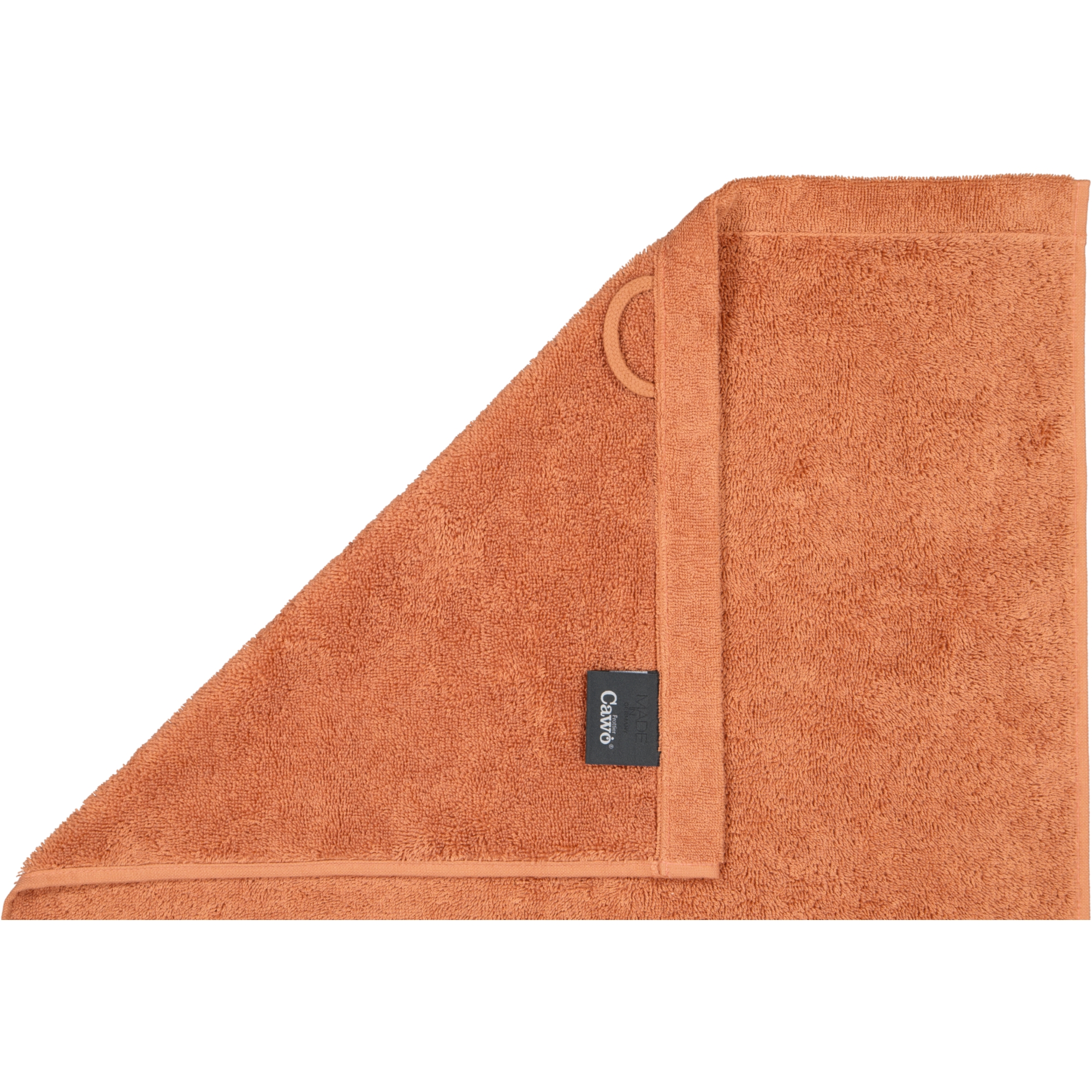 Cawö Handtücher Life Style Uni 7007 kupfer - 384 - Handtuch 50x100 cm