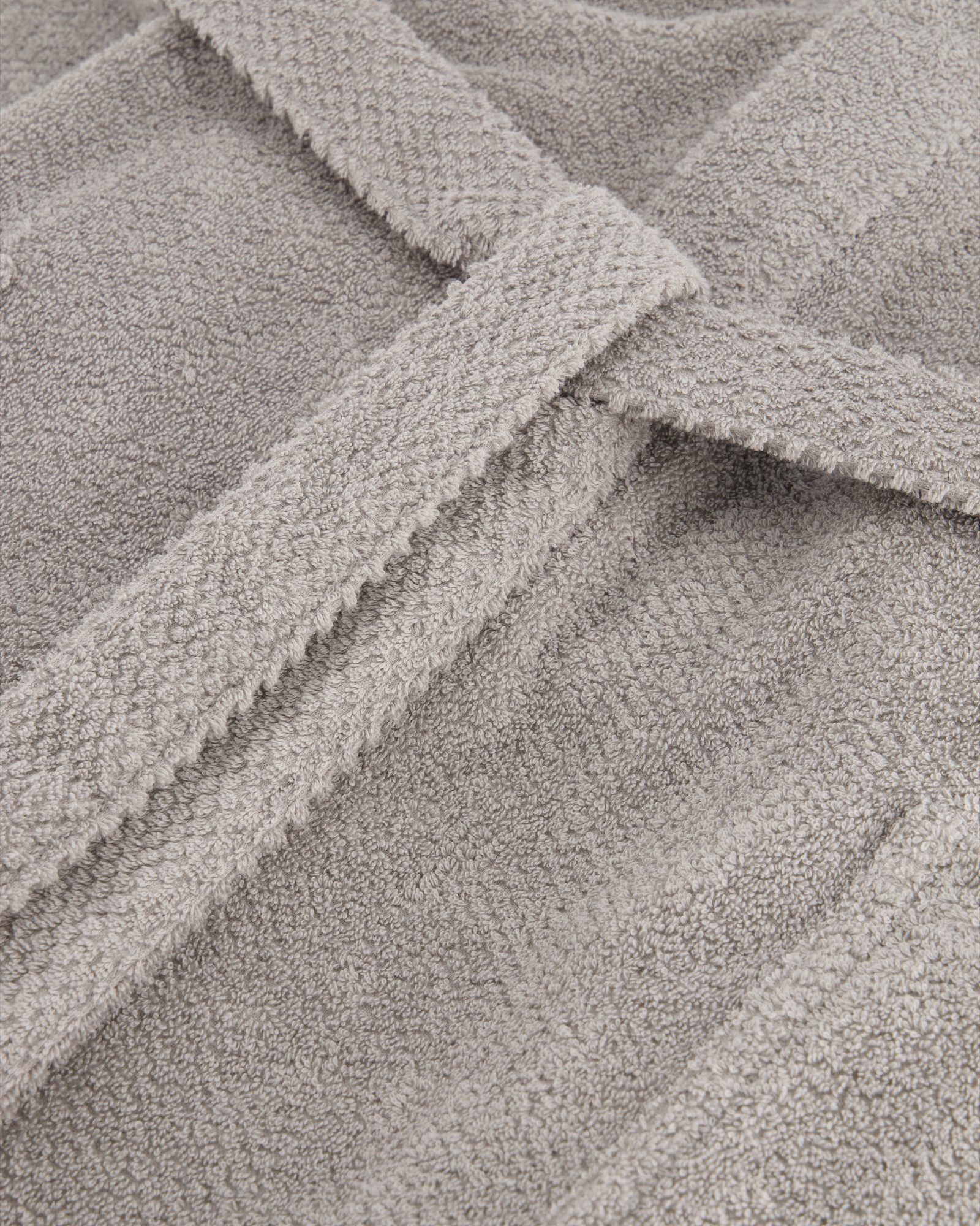 Cawö Herren Bademantel Pure 5622 - Farbe: stein - 727 - XL