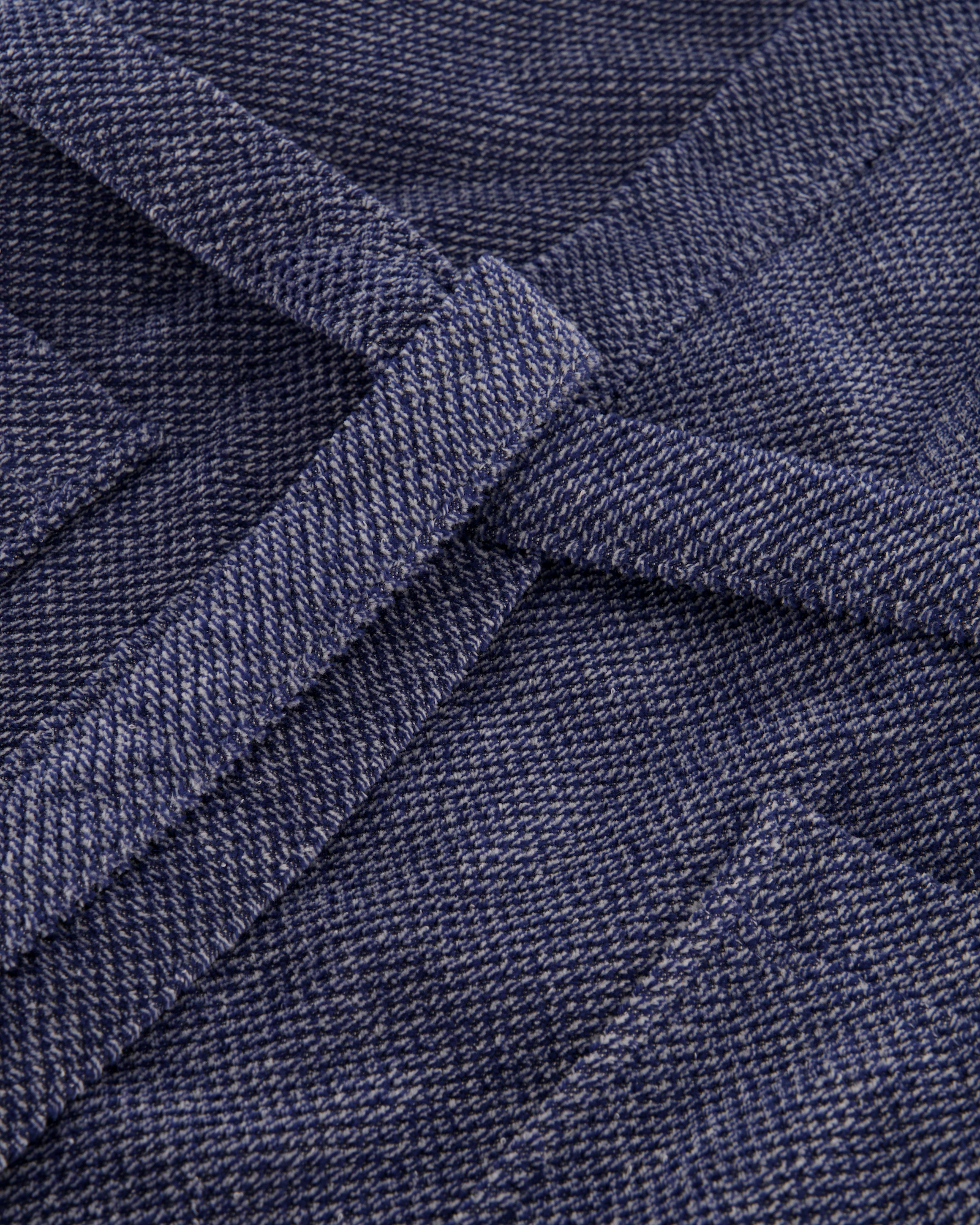 Cawö Bademäntel Herren Kimono Streifen 5507 denim - 17