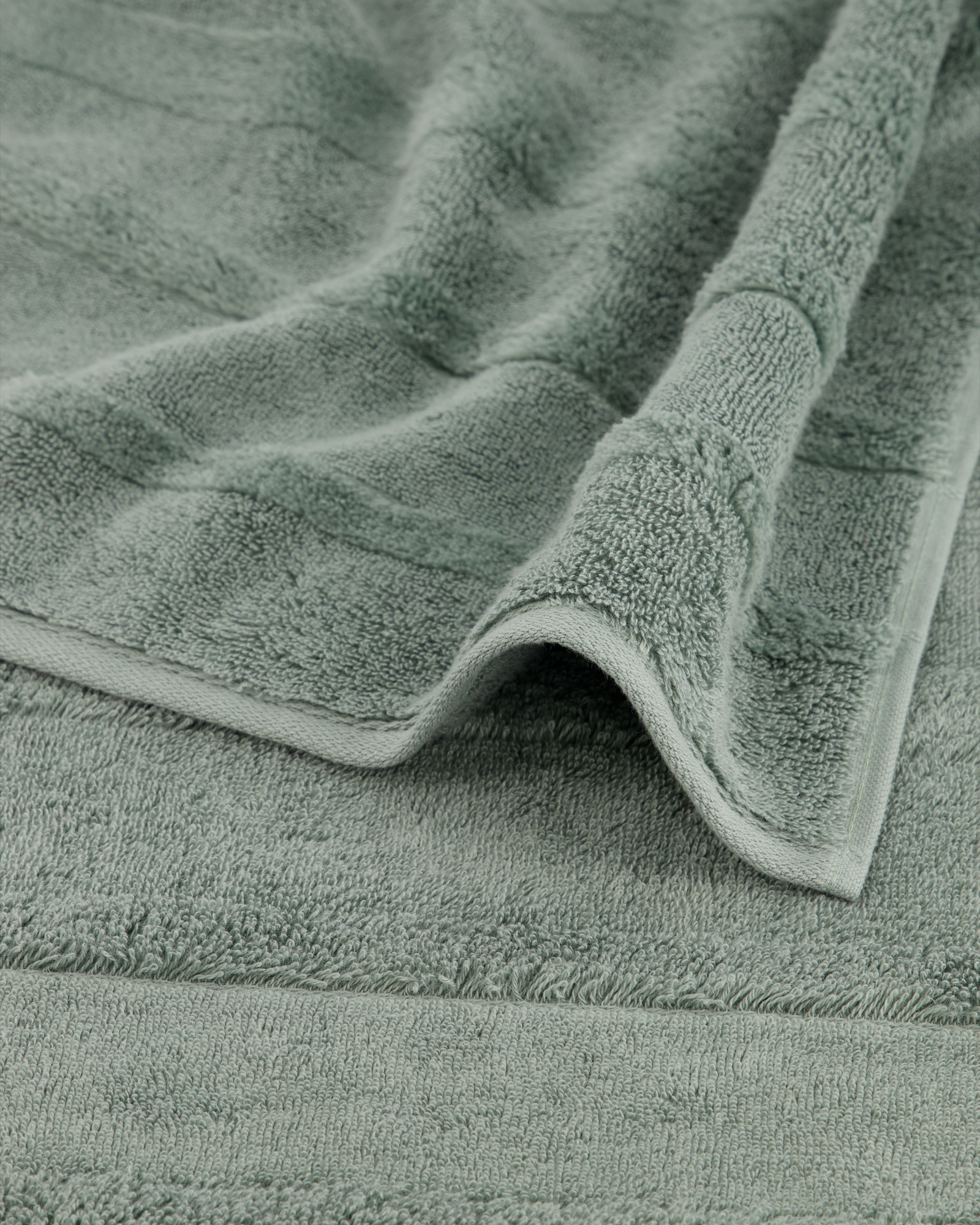 Cawö Handtücher Noblesse2 Uni 1002 nordic green - 470 - Duschtuch 80x160 cm