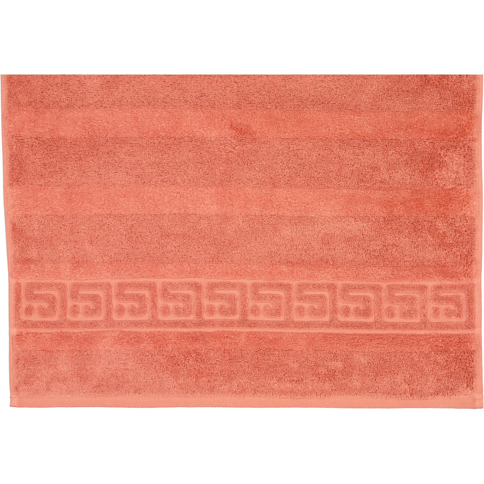 Cawö Handtücher Noblesse Uni 1001 brick - 387 - Waschhandschuh 16x22 cm