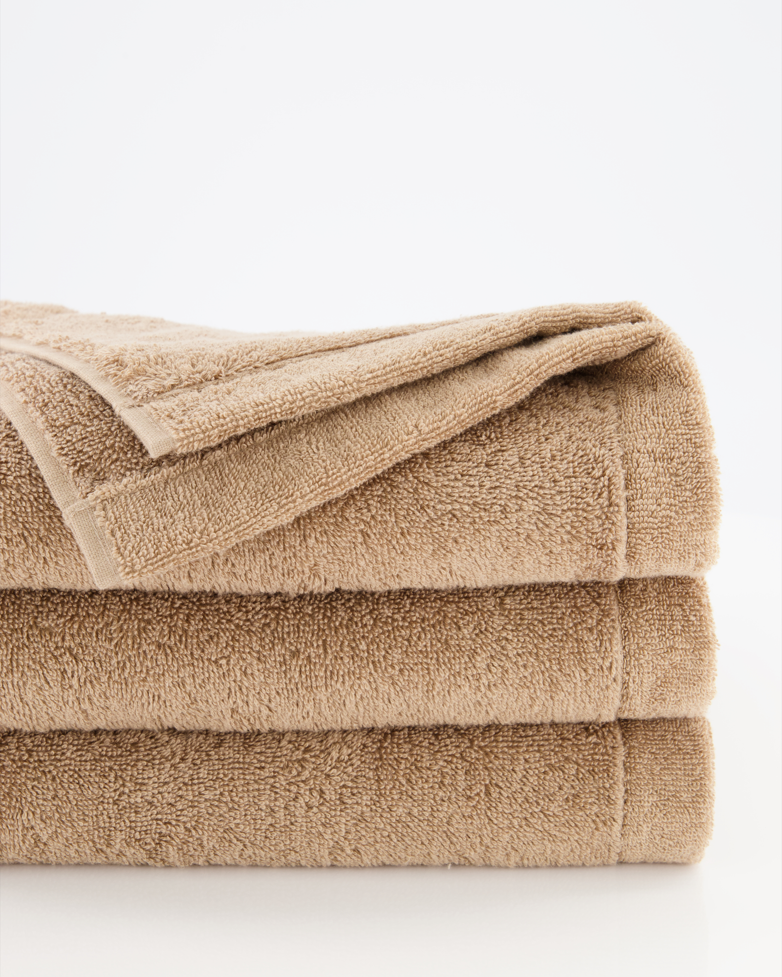 Cawö Handtücher Life Style Uni 7007 caramel - 346 - Waschhandschuh 16x22 cm