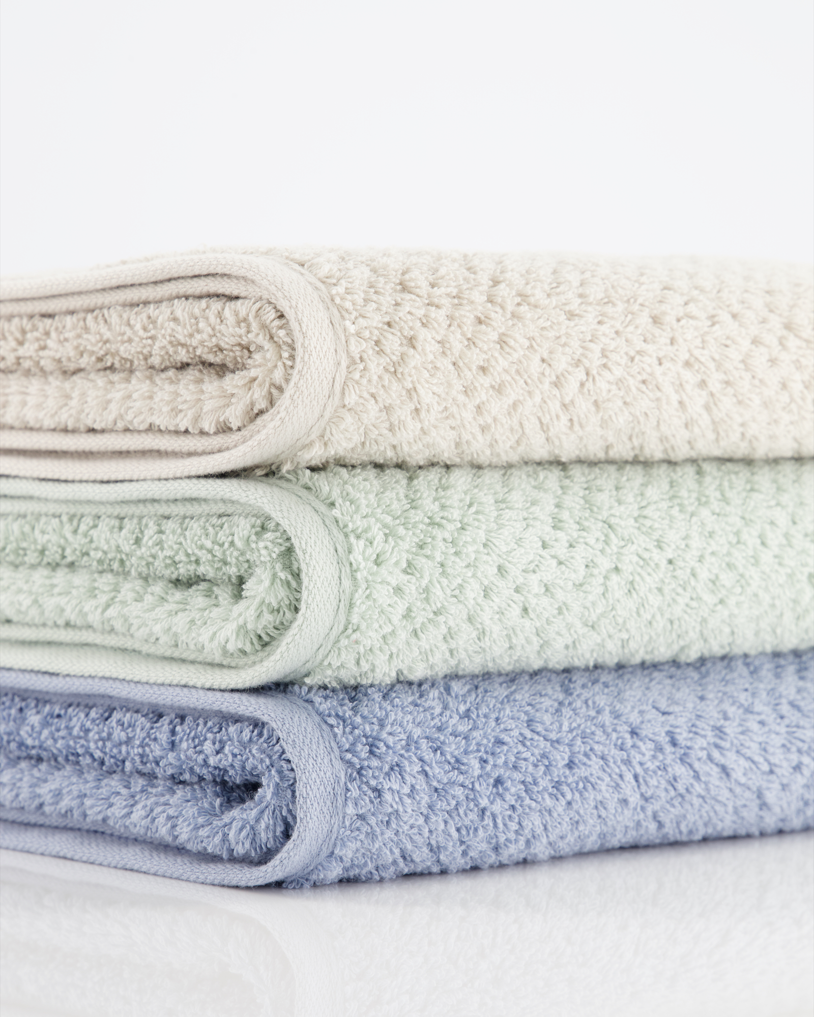Cawö Handtücher Pure 6500 - Farbe: sea - 123 - Seiflappen 30x30 cm