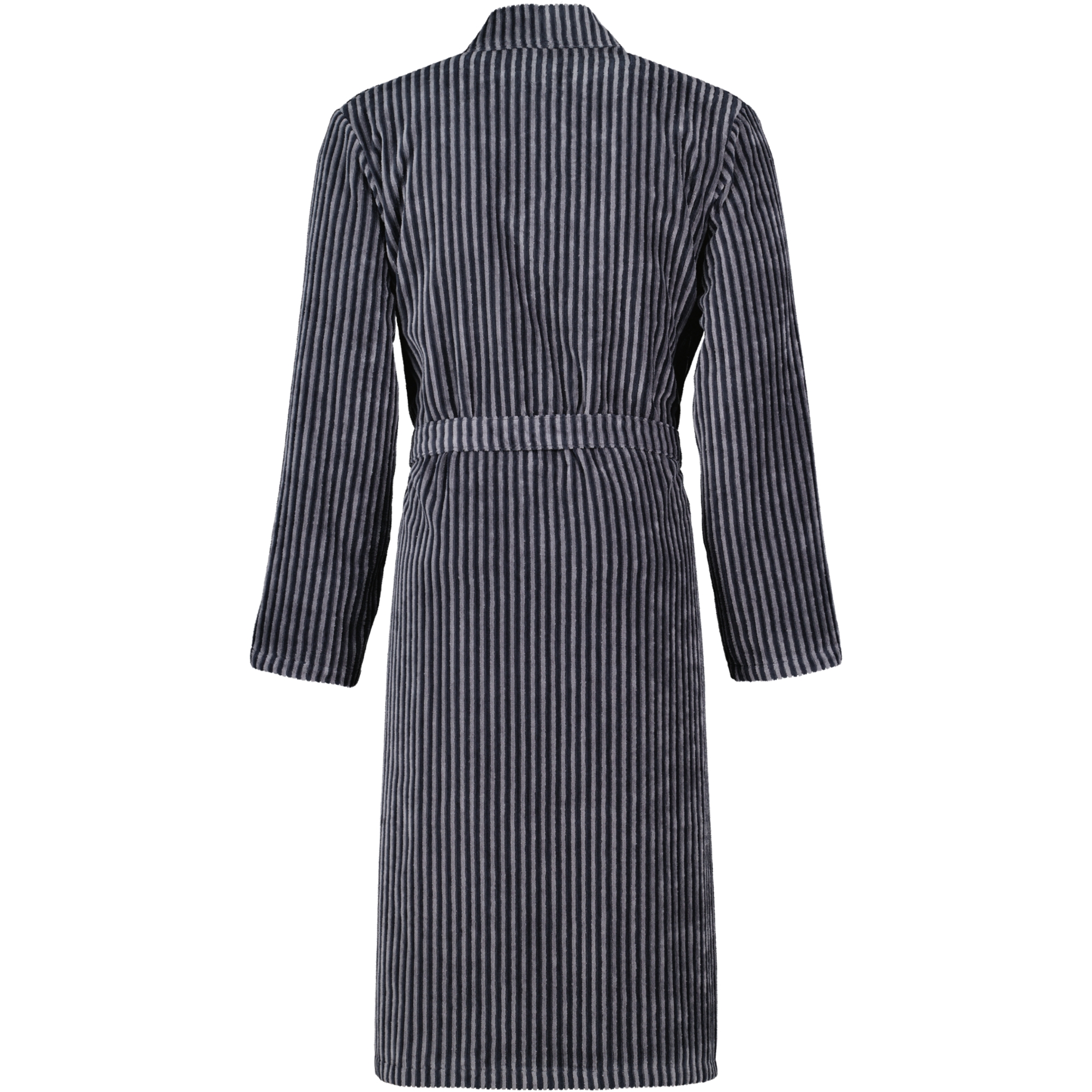 Cawö Herren Bademantel Kimono 4854 - Farbe: anthrazit - 97 - S