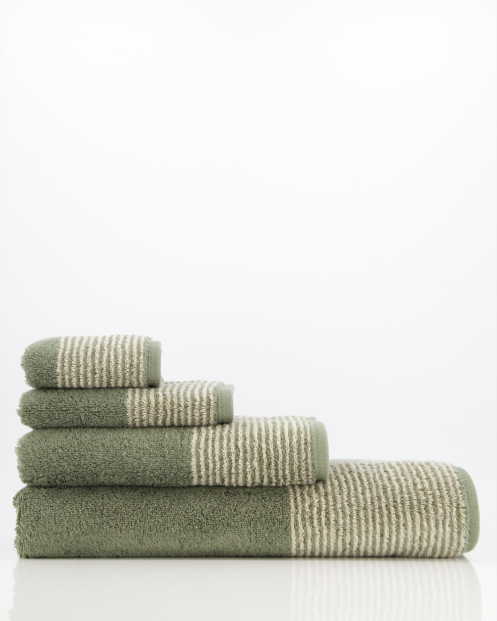 Cawö Handtücher Luxury Home Two-Tone 590 field - 34 - Seiflappen 30x30 cm