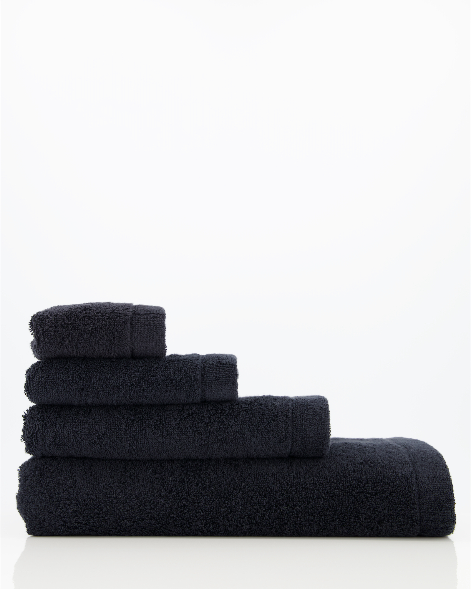 Cawö Handtücher Lifestyle Uni 7007 schwarz - 906 - Gästetuch 30x50 cm