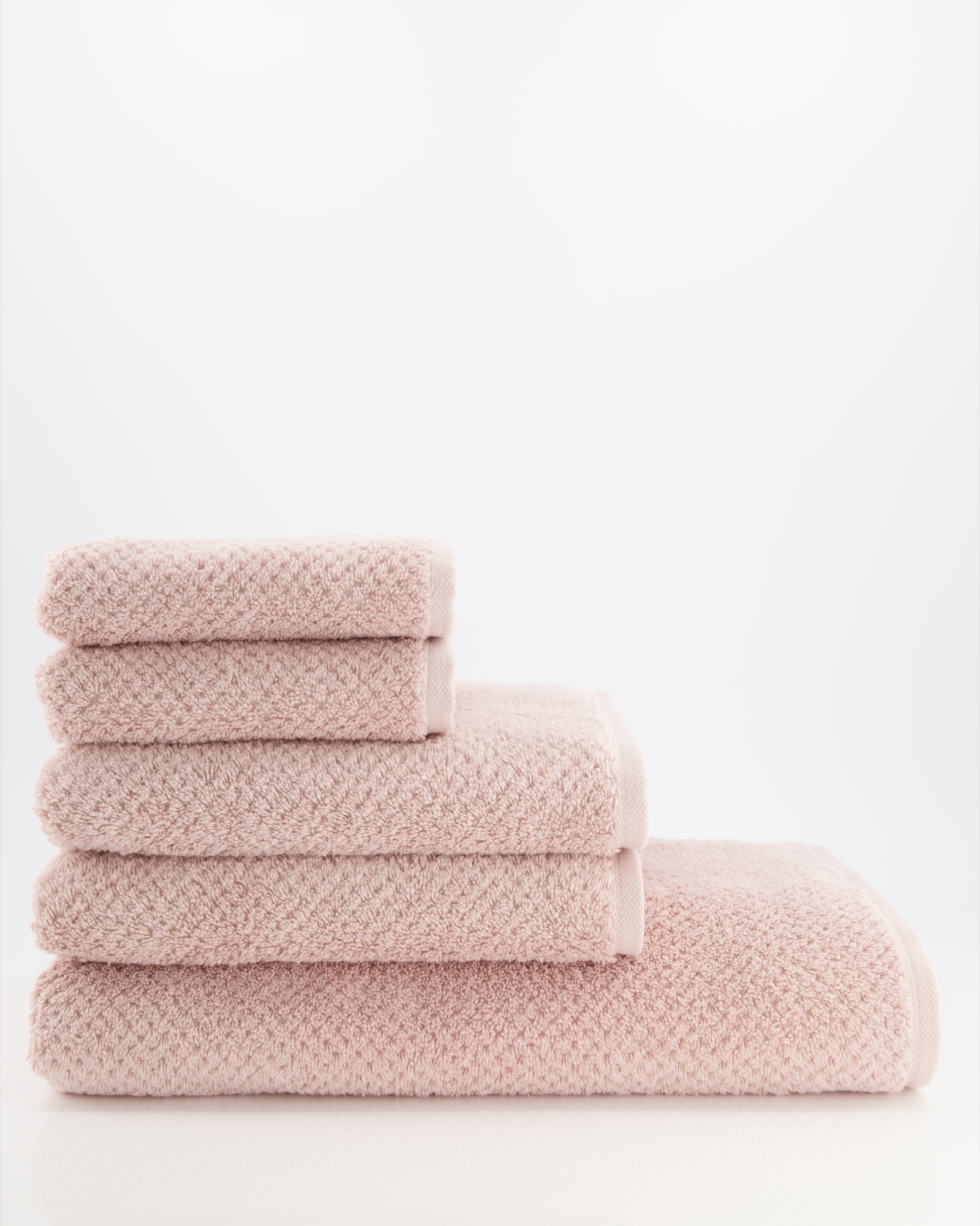 Cawö Handtücher Pure 6500 - Farbe: puder - 383 - Gästetuch 30x50 cm