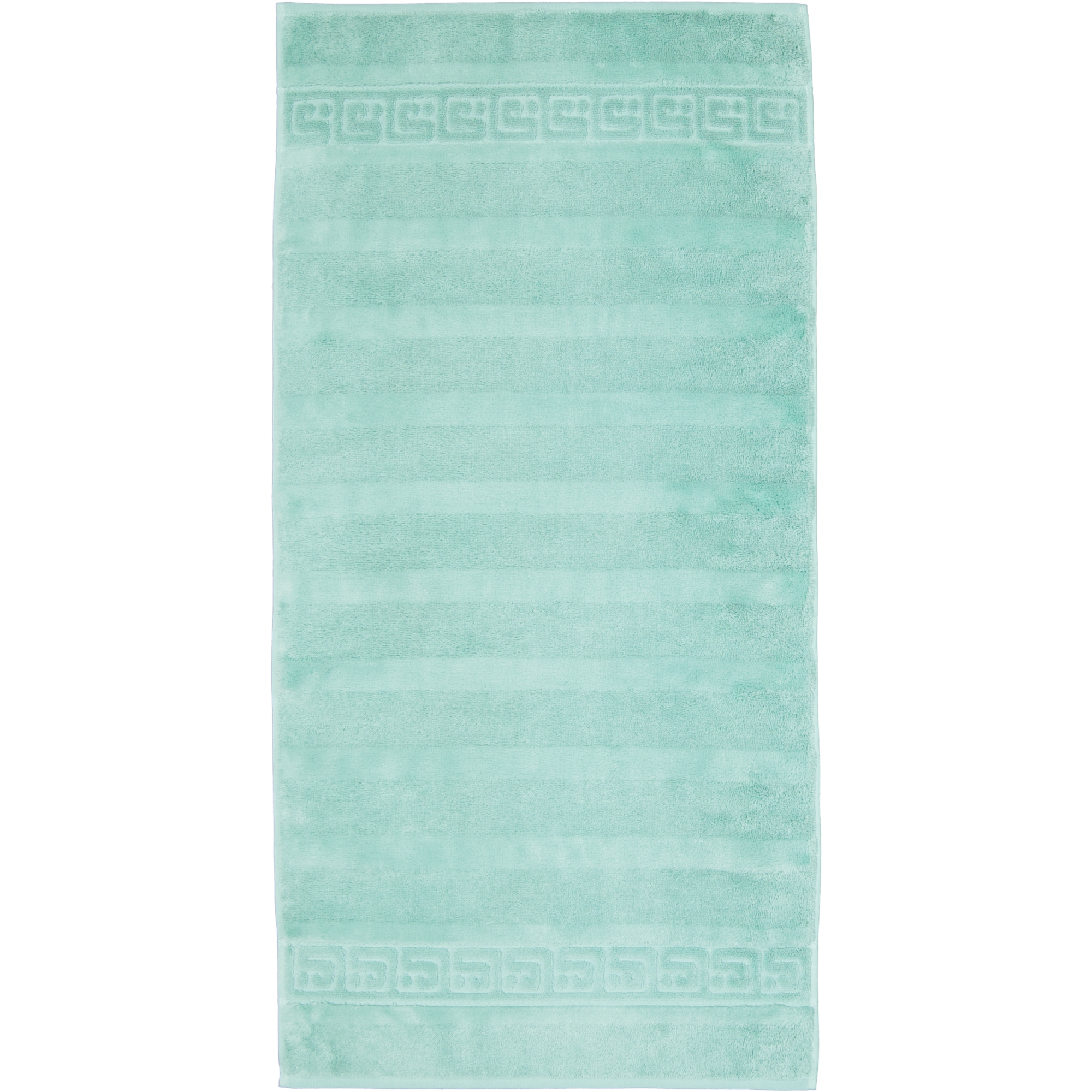 Cawö - Noblesse Uni 1001 - Farbe: 474 - agavegrün - Waschhandschuh 16x22 cm