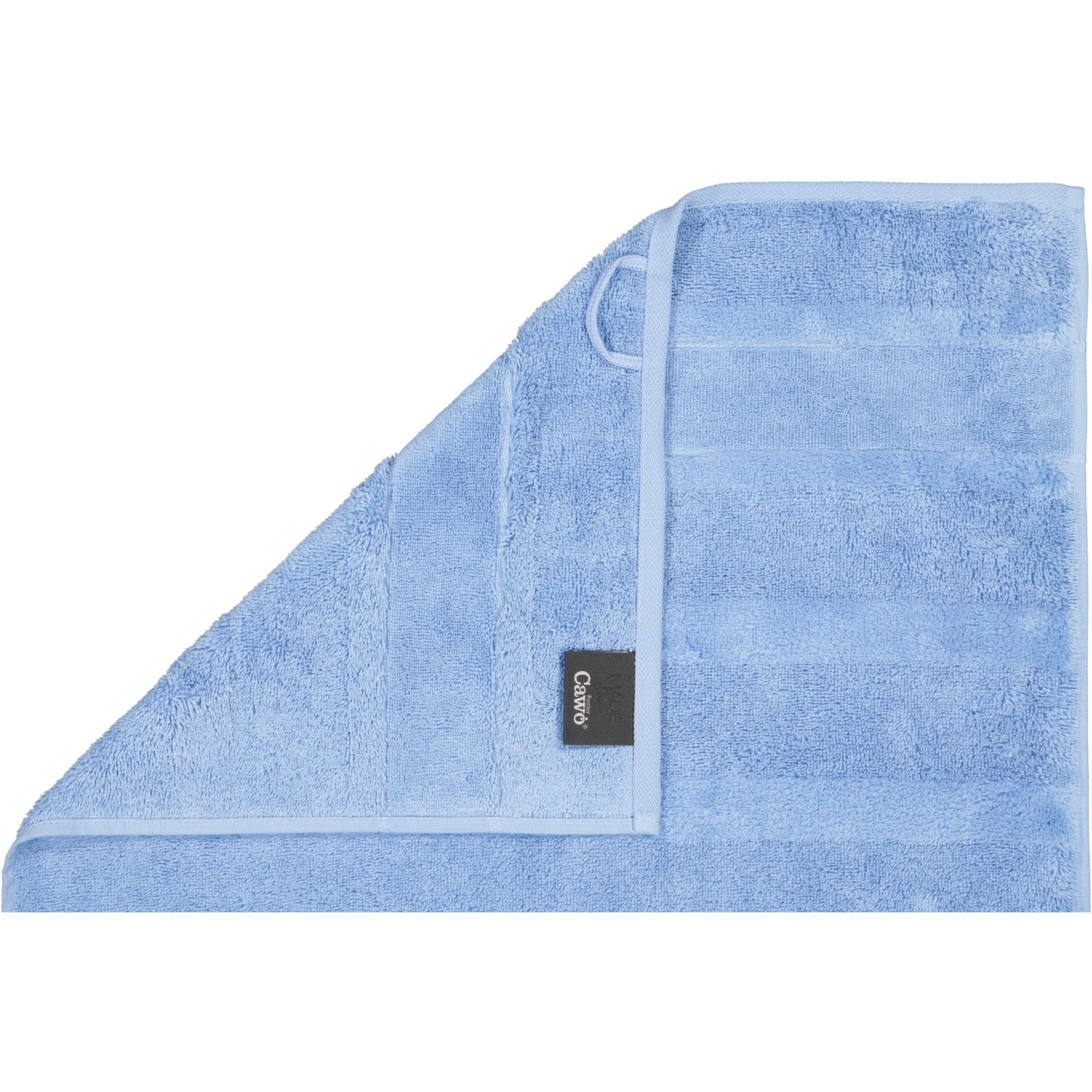 Cawö - Noblesse2 1002 - Farbe: sky - 138 - Waschhandschuh 16x22 cm