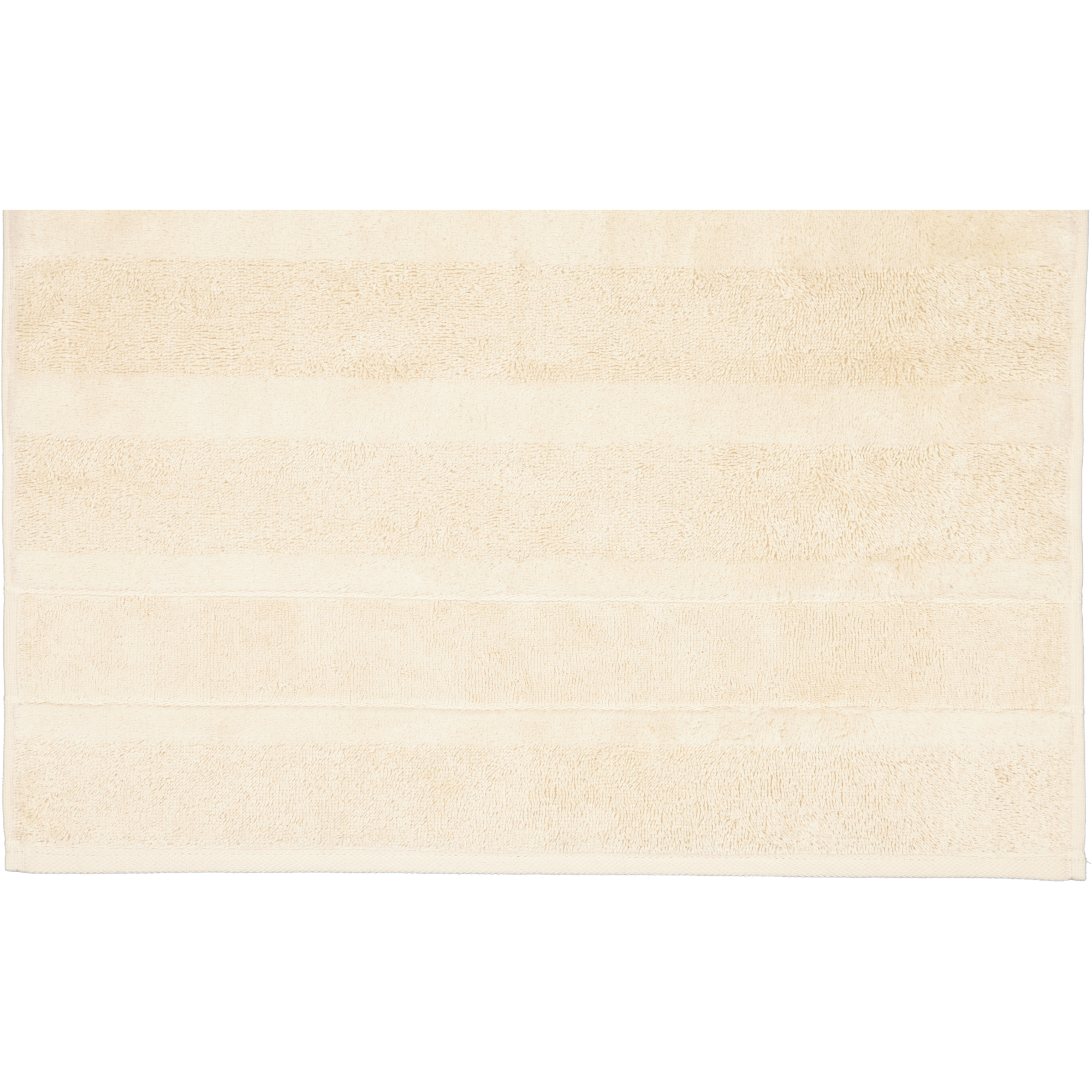 Cawö Handtücher Noblesse2 Uni 1002 beige - 370 - Handtuch 50x100 cm