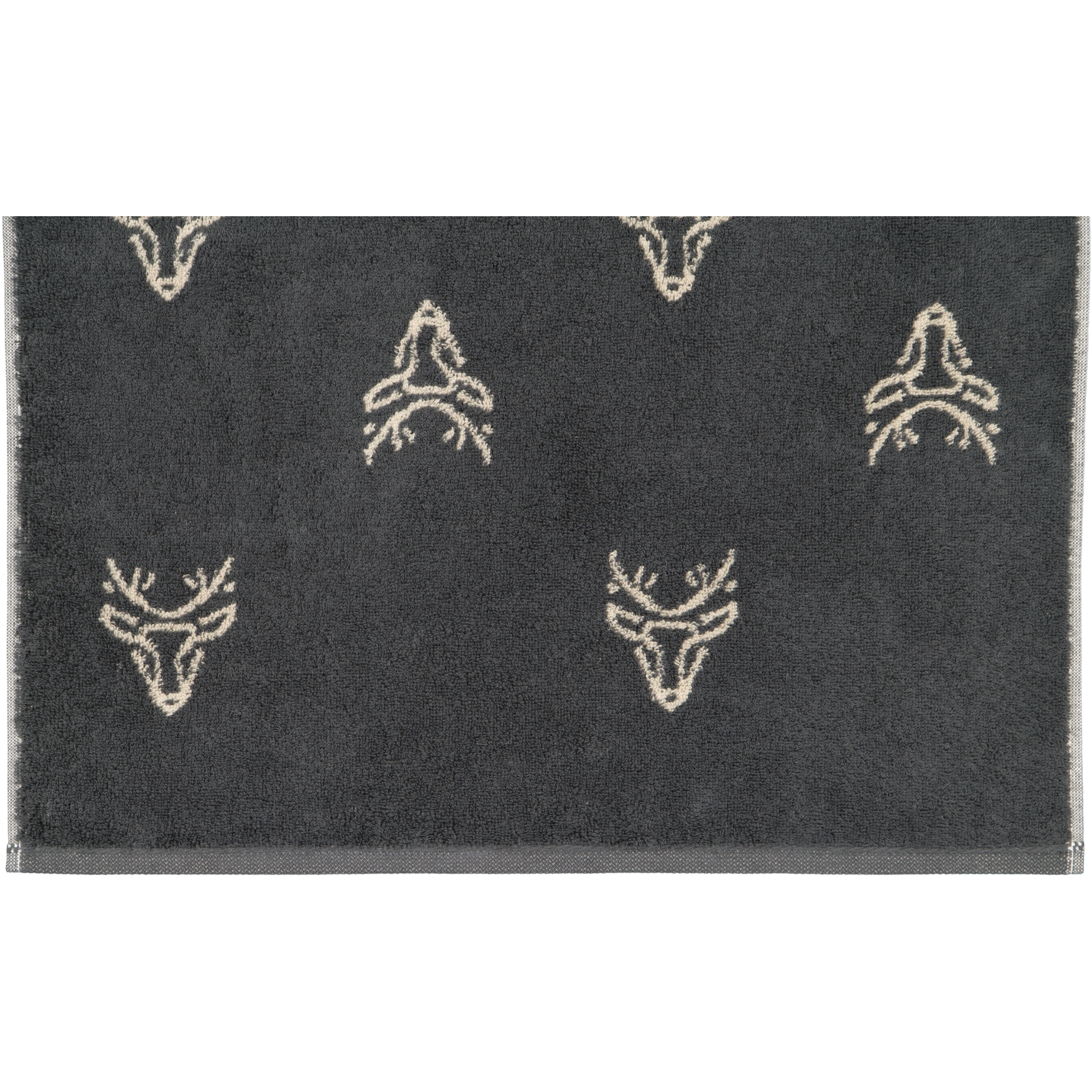 Cawö Handtücher Alpenchic Edition Allover 6229 granit - 73 - Handtuch 50x100 cm
