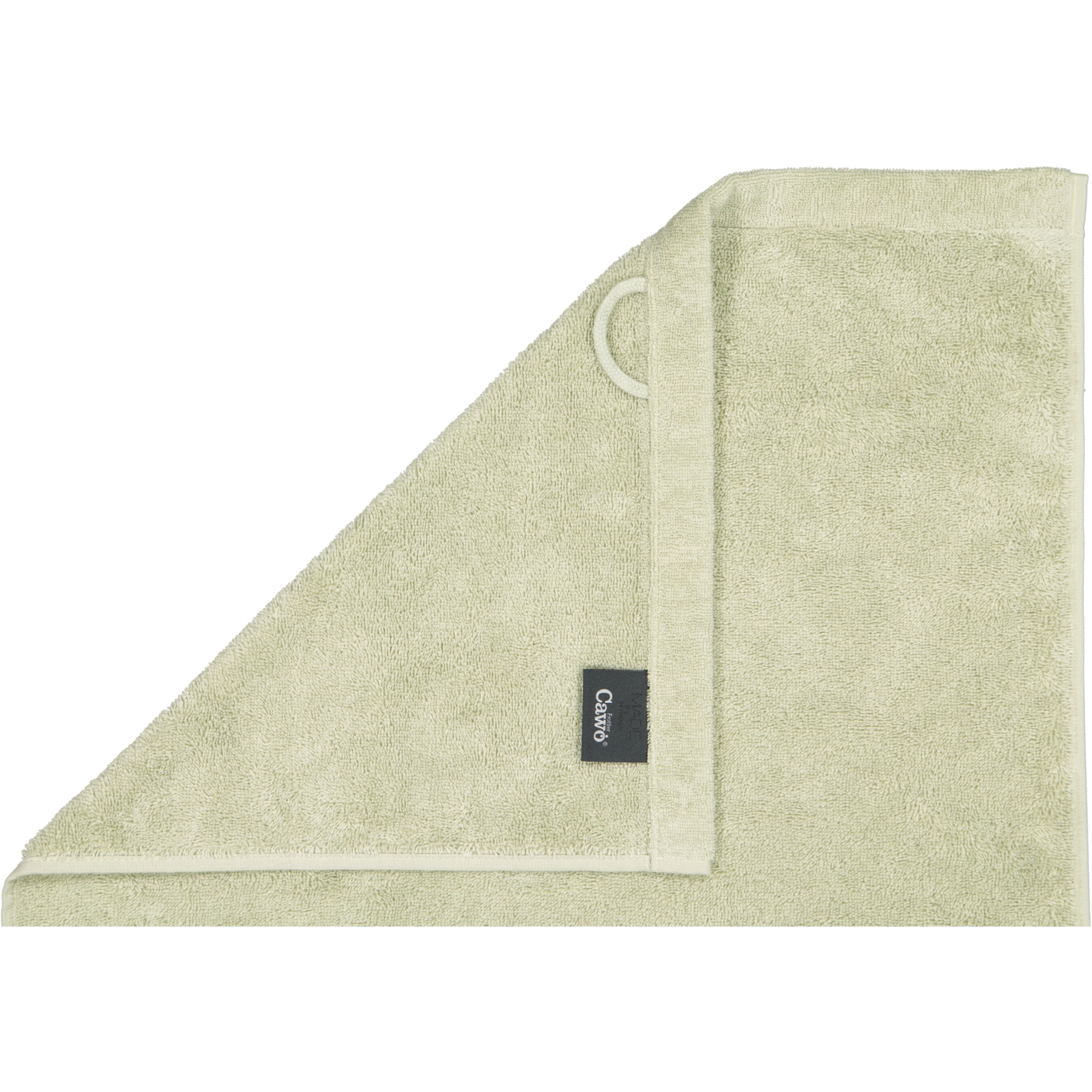Cawö Handtücher Life Style Uni 7007 wasabi - 420 - Handtuch 50x100 cm