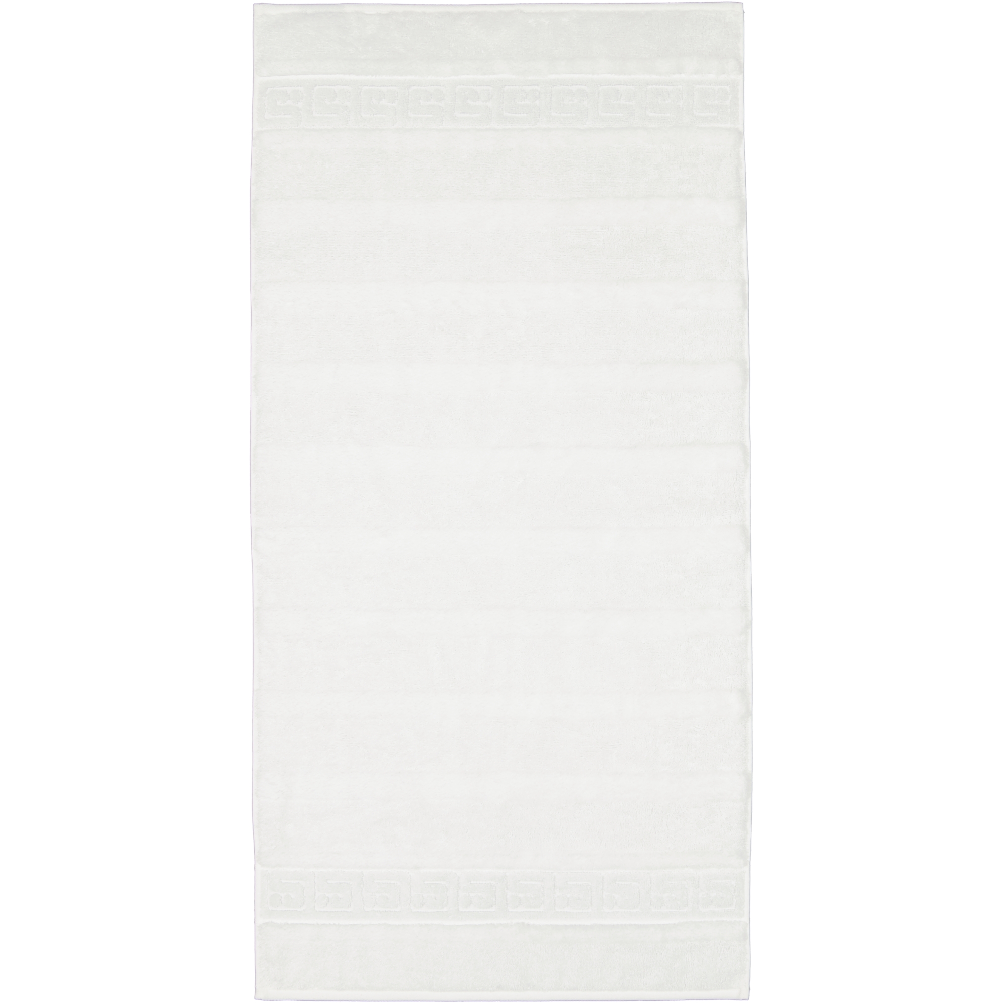 Cawö - Noblesse Uni 1001 - Farbe: 600 - weiß - Waschhandschuh 16x22 cm