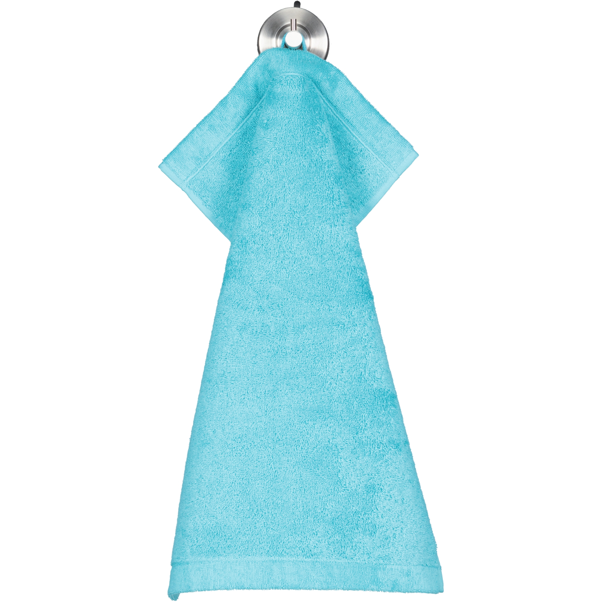 Cawö Handtücher Life Style Uni 7007 türkis - 430 - Gästetuch 30x50 cm