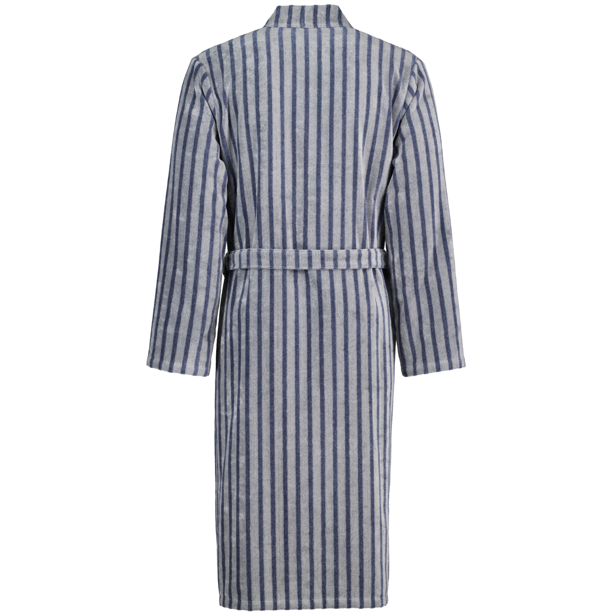 Cawö Bademäntel Herren Kimono Streifen 5505 denim - 17