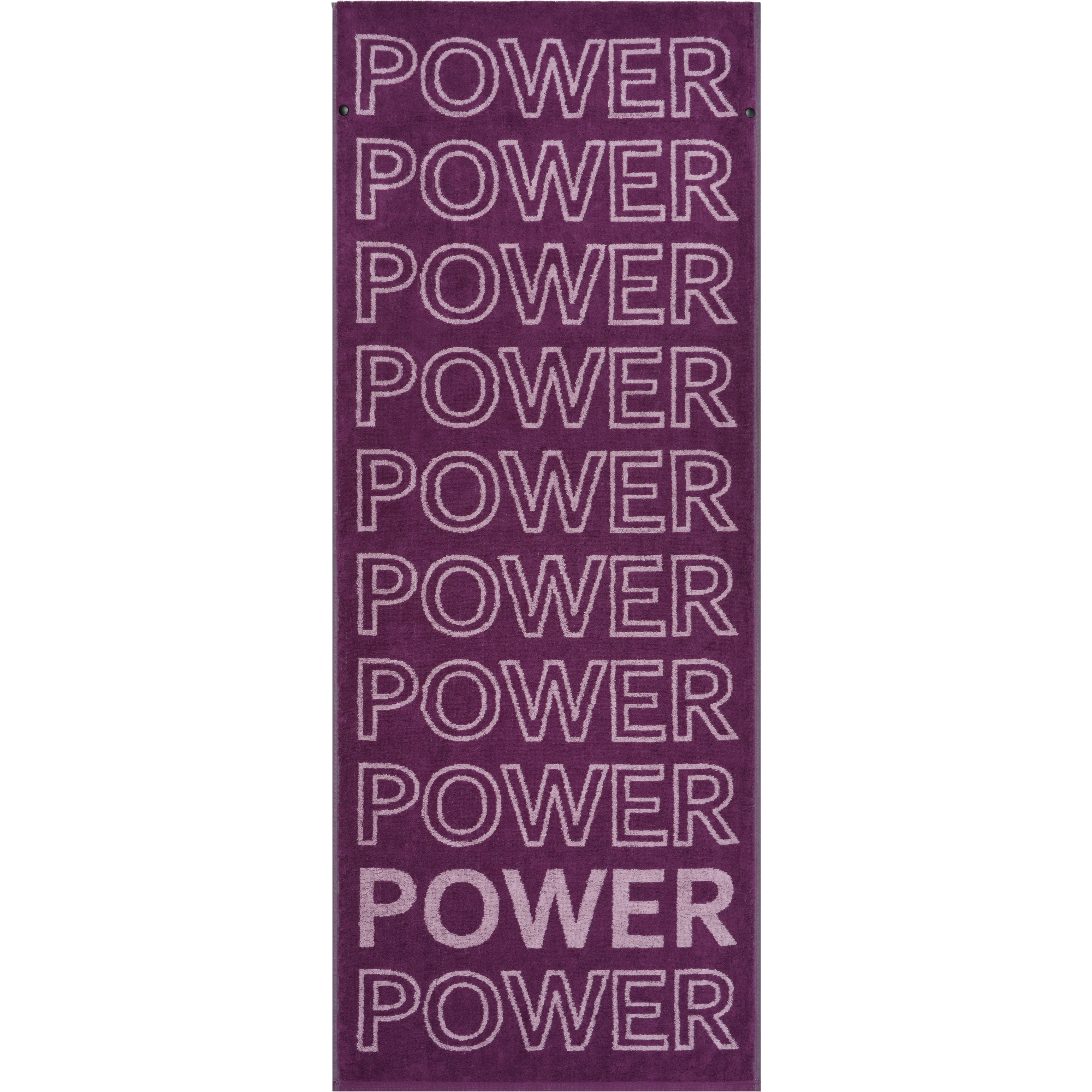 Cawö Fitness-Handtücher POWER 6293 purple - 88 - 50x130 cm