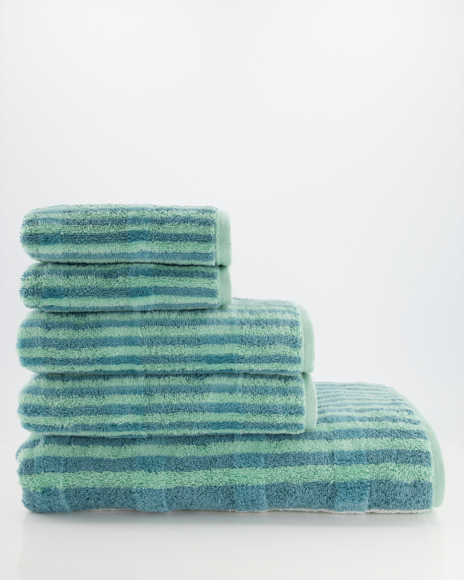 Cawö Handtücher Noblesse Harmony Streifen 1085 jade - 47