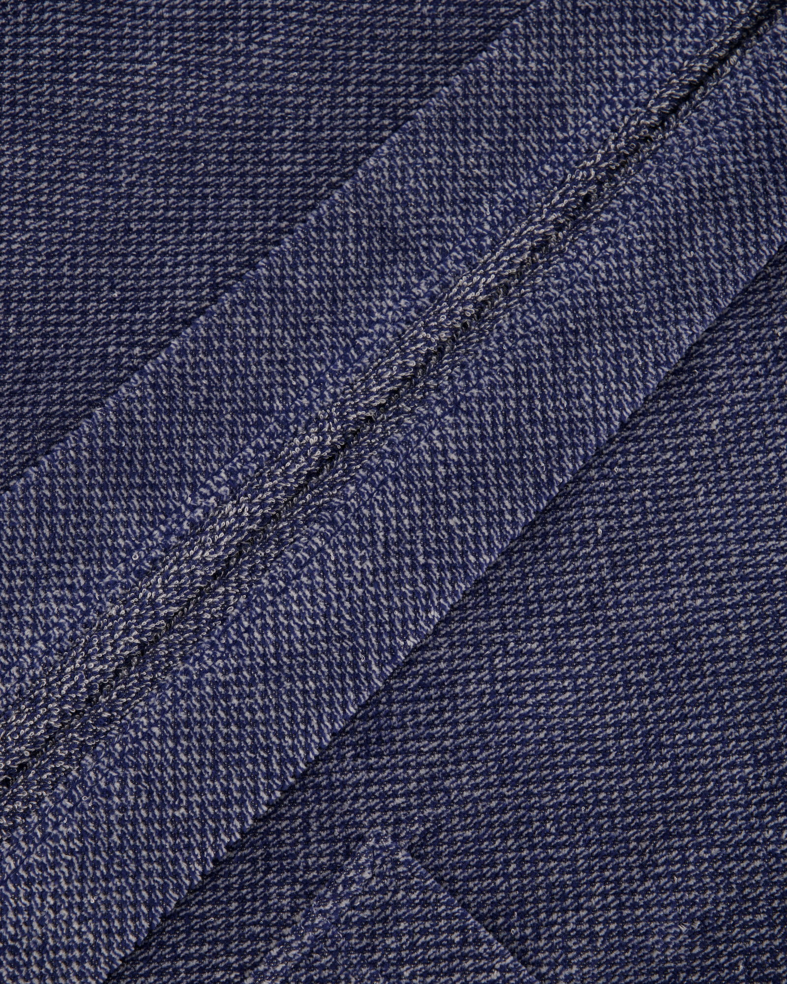 Cawö Bademäntel Herren Kimono Streifen 5507 denim - 17