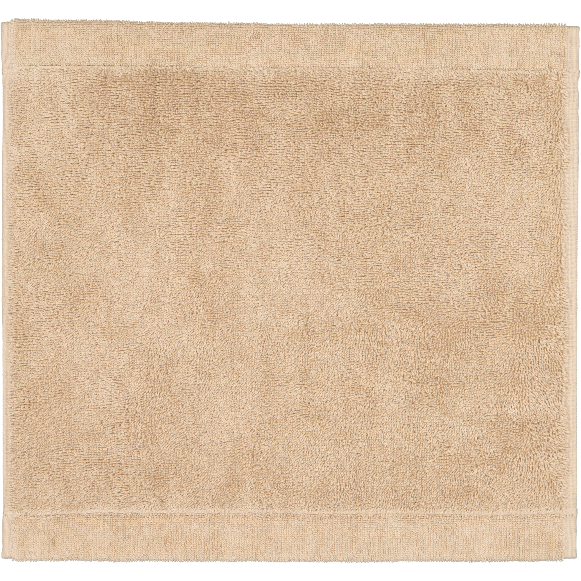 Cawö Handtücher Life Style Uni 7007 mandel - 328 - Seiflappen 30x30 cm