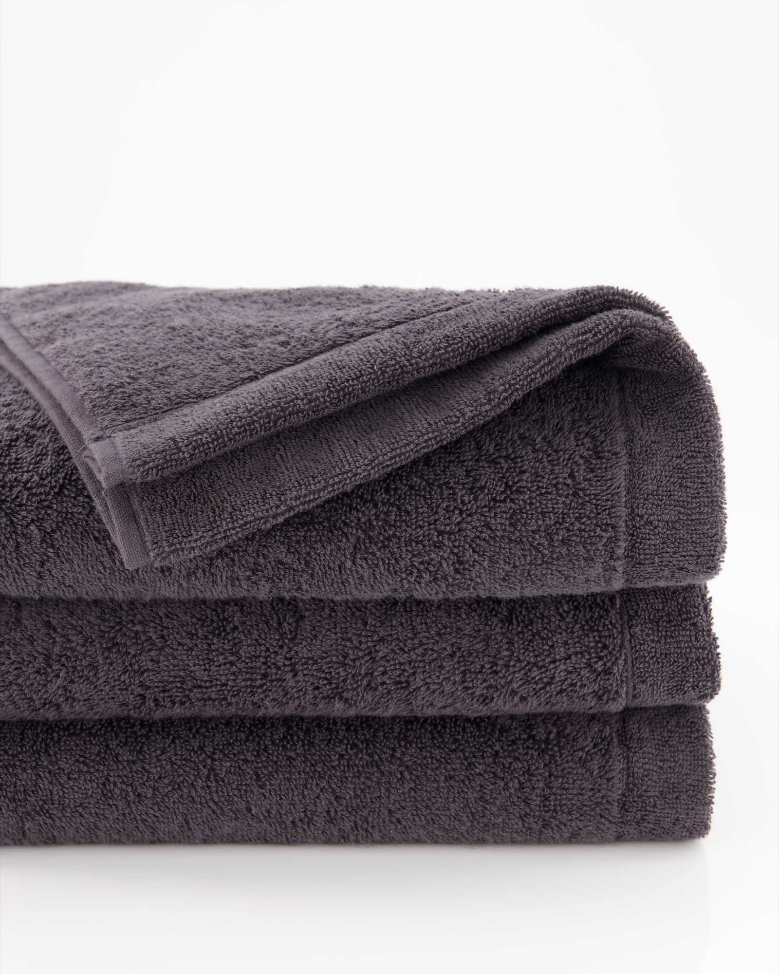 Cawö Handtücher Life Style Uni 7007 basalt - 740 - Handtuch 50x100 cm