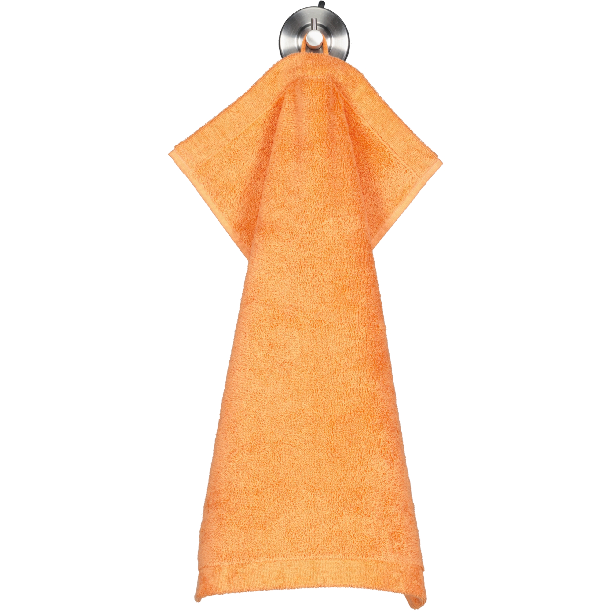 Cawö Handtücher Life Style Uni 7007 mandarine - 316 - Gästetuch 30x50 cm
