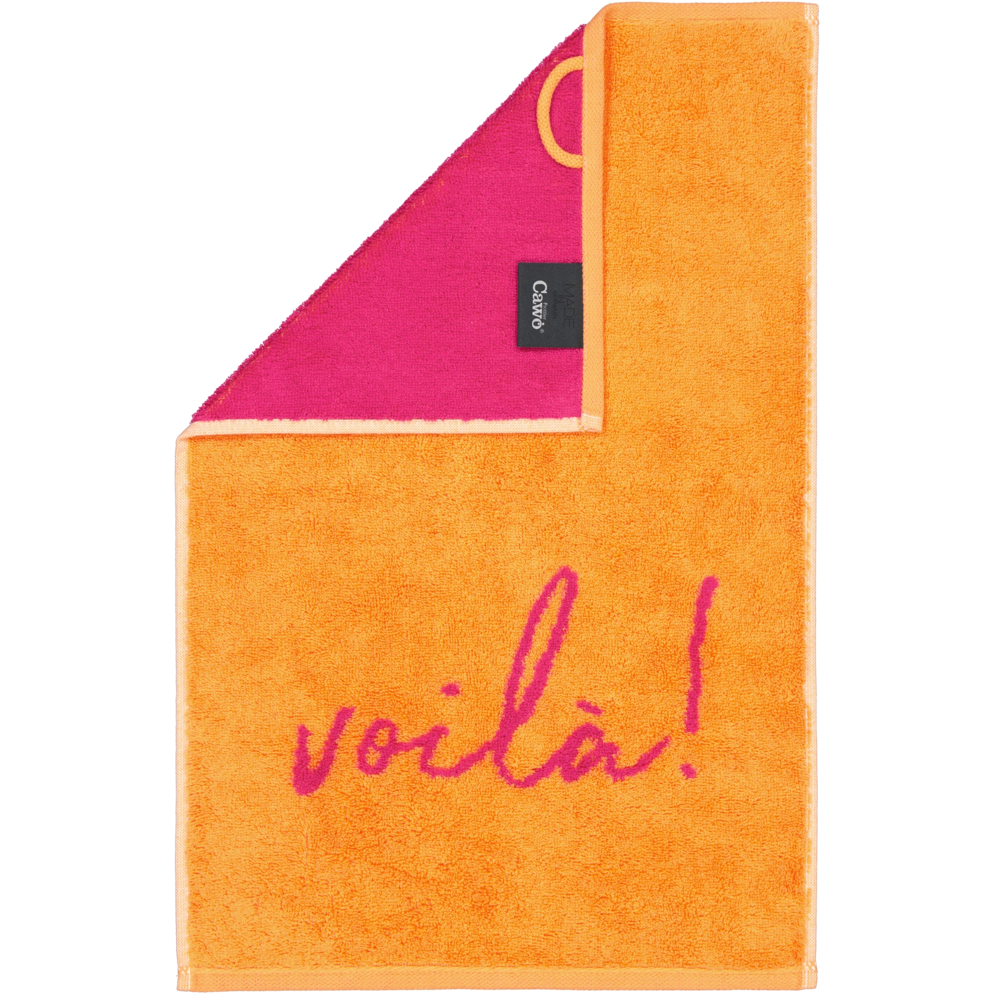 Cawö Gästetücher Postcard Towels Edition 100 voilà! - 06 - Gästetuch 30x50 cm