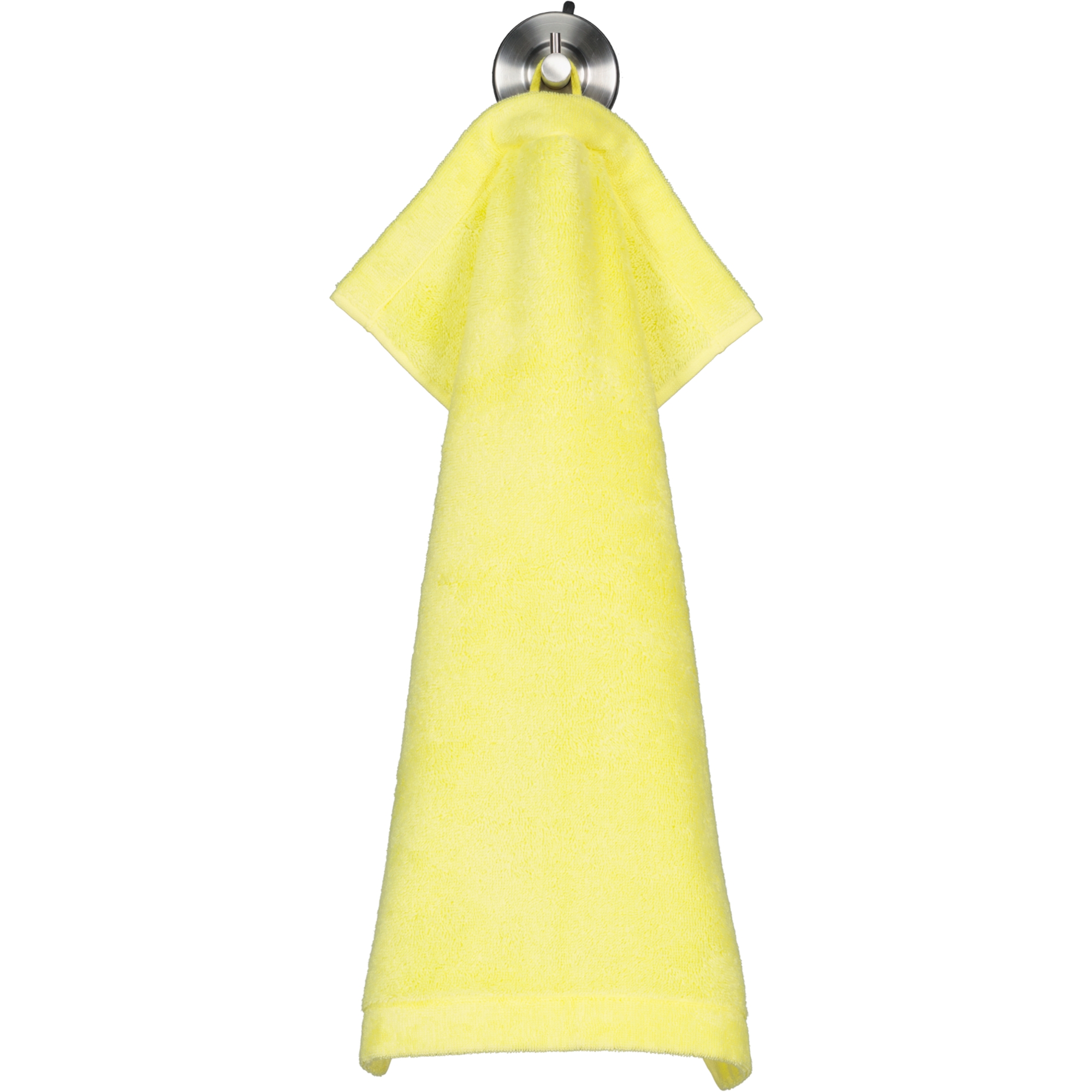 Cawö Handtücher Lifestyle Uni 7007 lemon - 501 - Gästetuch 30x50 cm