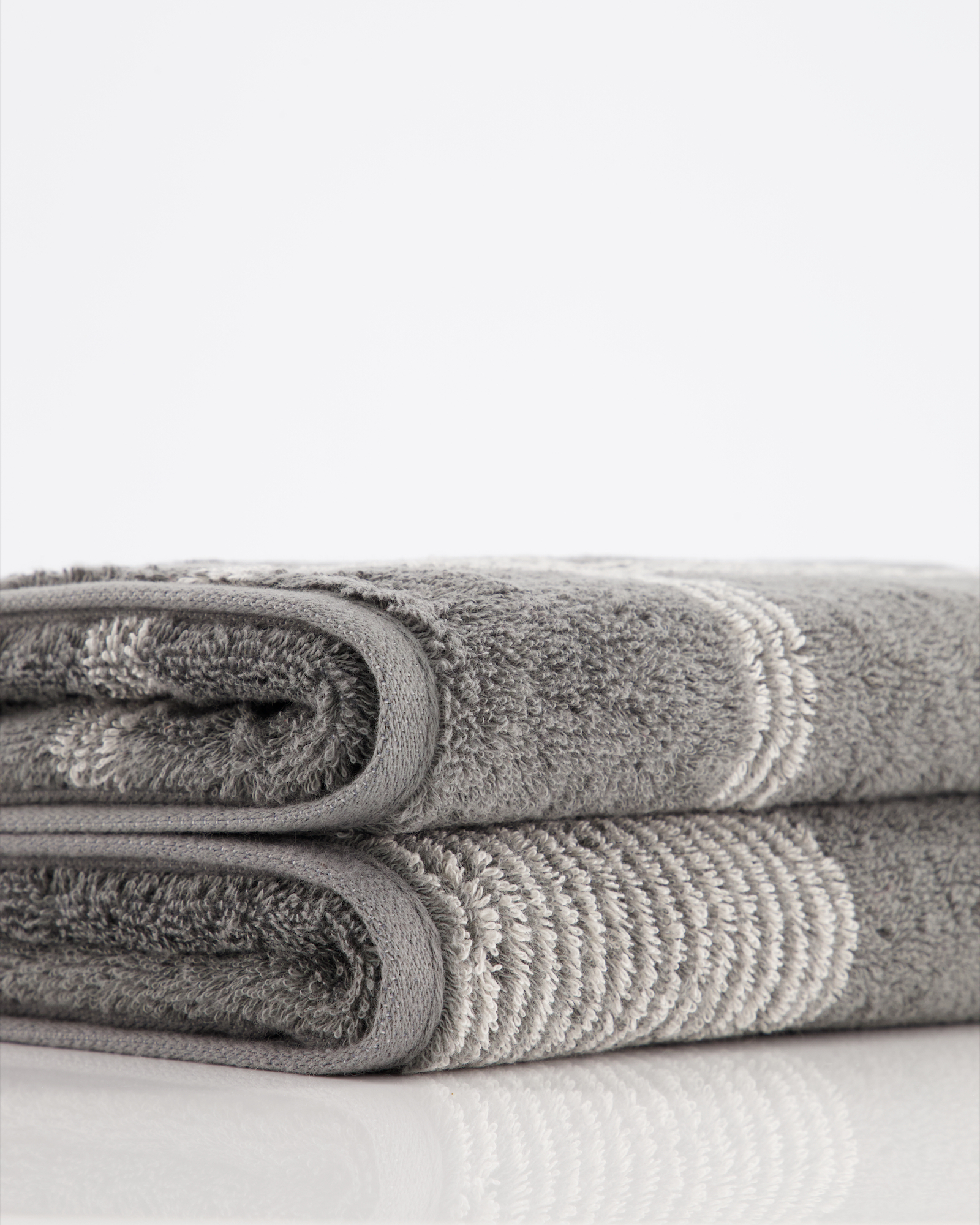 Cawö - Luxury Home Two-Tone 590 - Farbe: schiefer - 77 - Saunatuch 80x200 cm