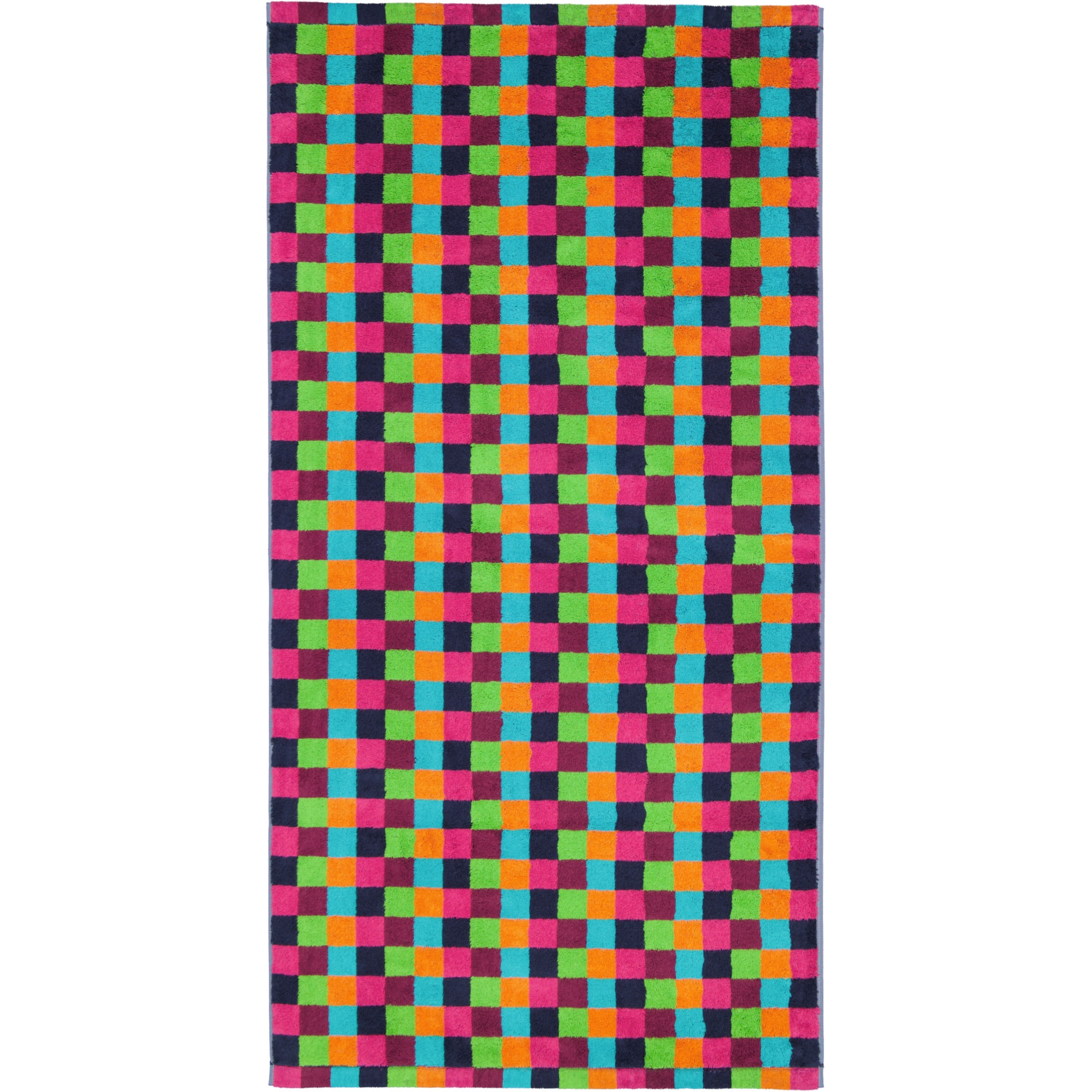 Cawö - Life Style Karo 7047 - Farbe: 84 - multicolor - Duschtuch 70x140 cm