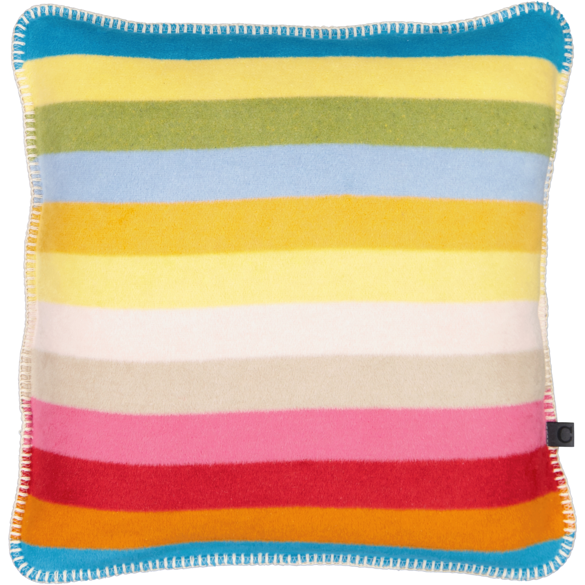Cawö Kissenhüllen Lifestyle Blockstreifen 70081 multicolor - 25 - 50x50 cm