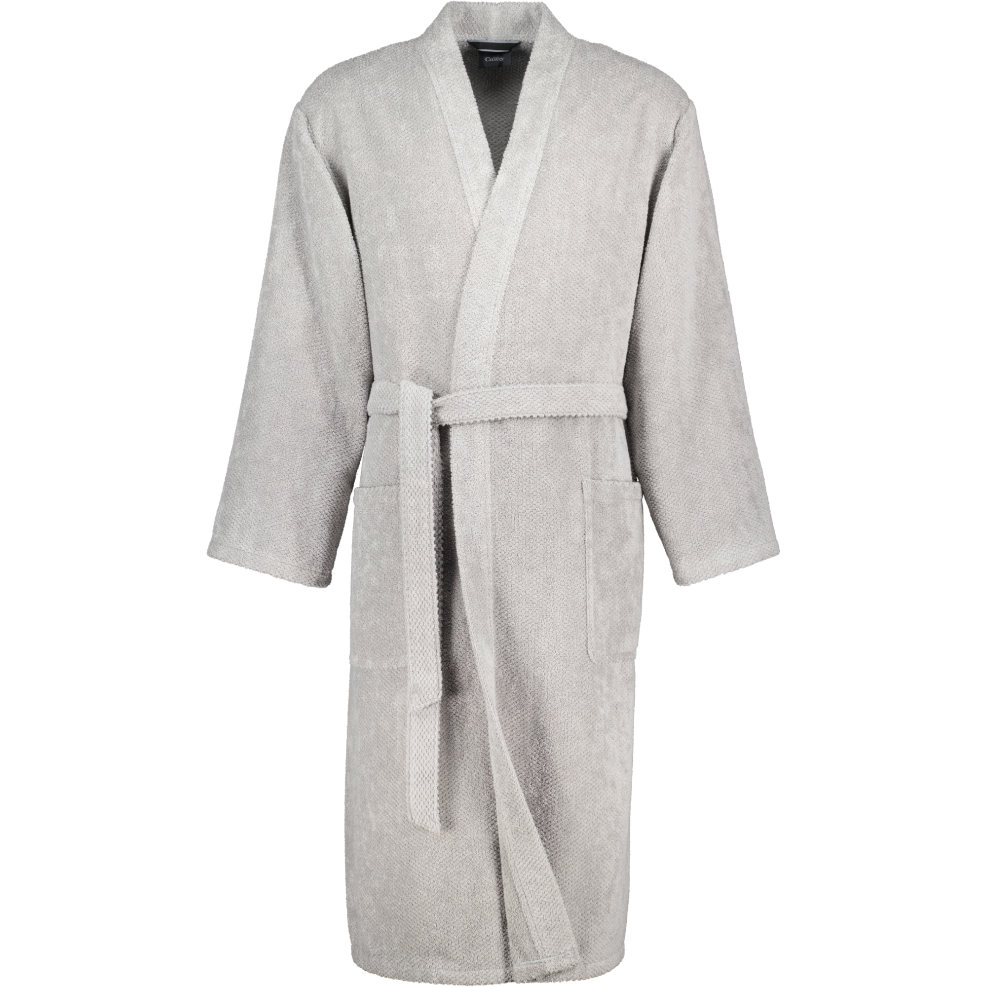 Cawö Herren Bademantel Pure 5622 - Farbe: stein - 727 - XL
