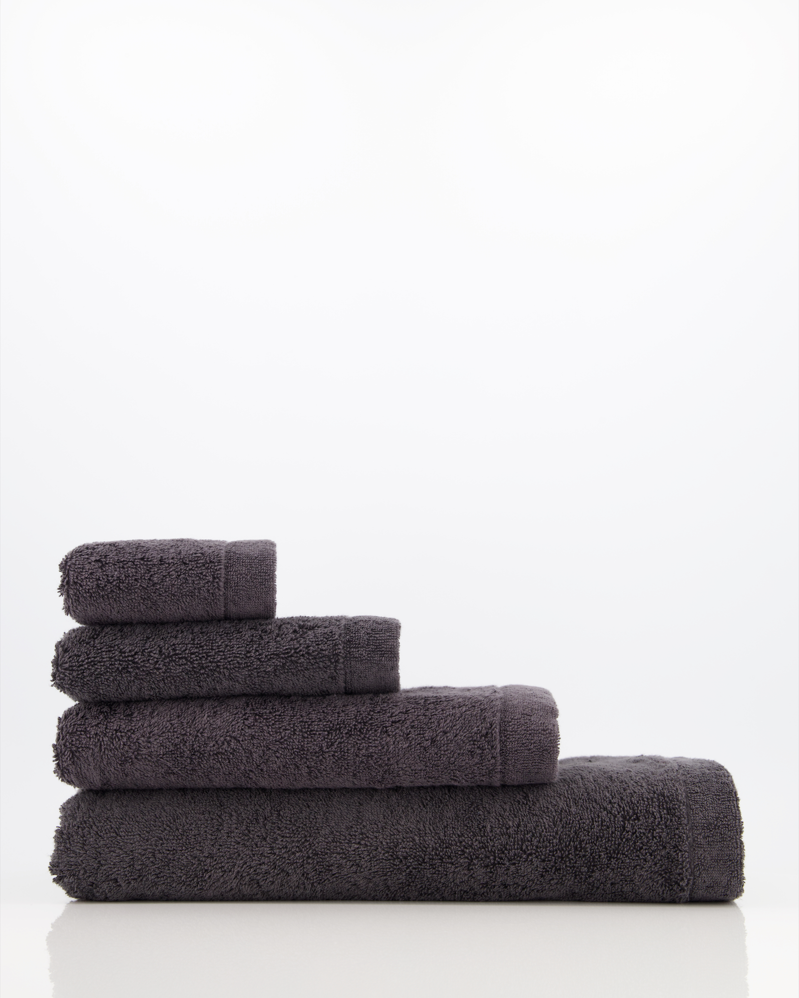 Cawö Handtücher Life Style Uni 7007 basalt - 740 - Handtuch 50x100 cm