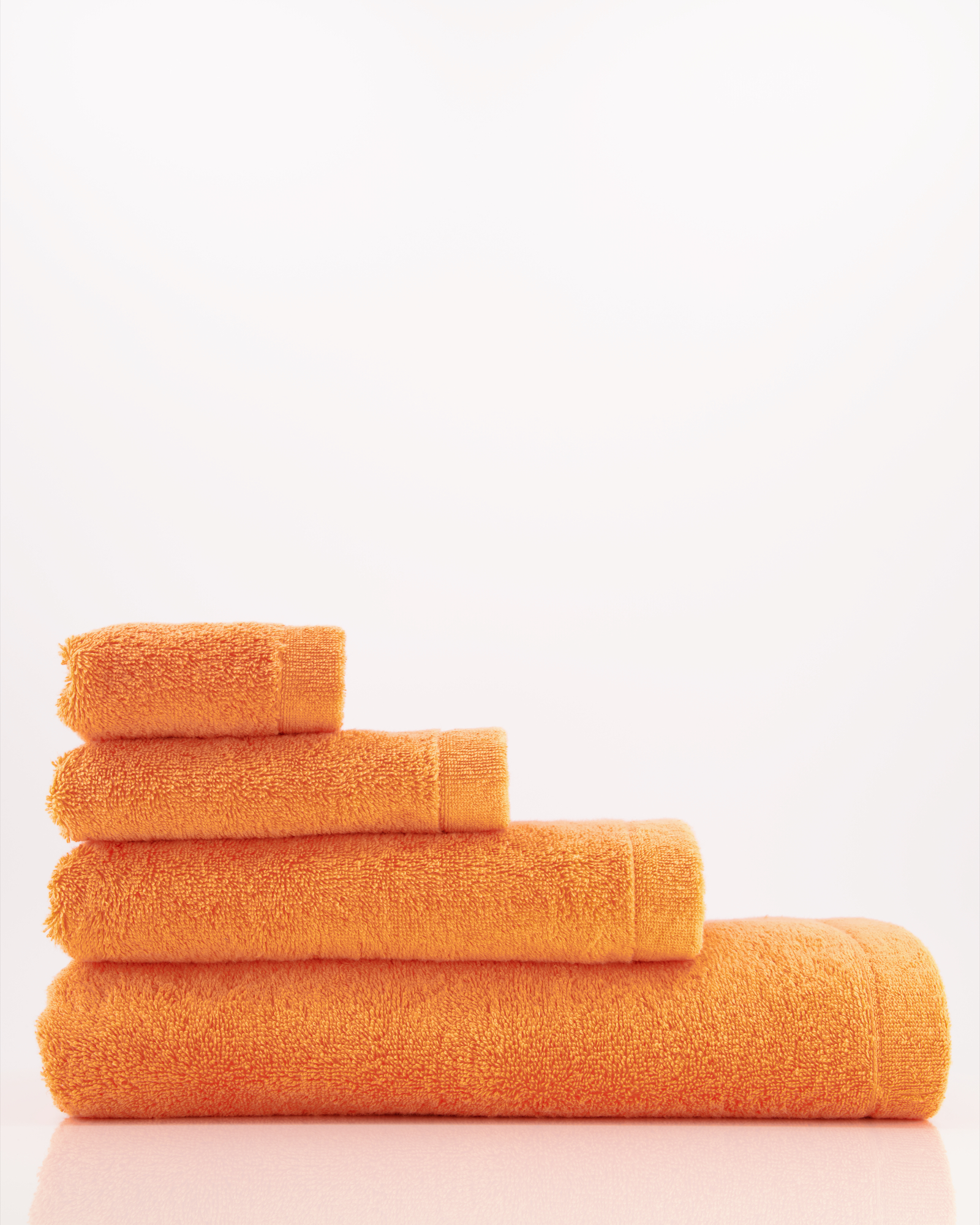 Cawö Handtücher Life Style Uni 7007 mandarine - 316 - Duschtuch 70x140 cm