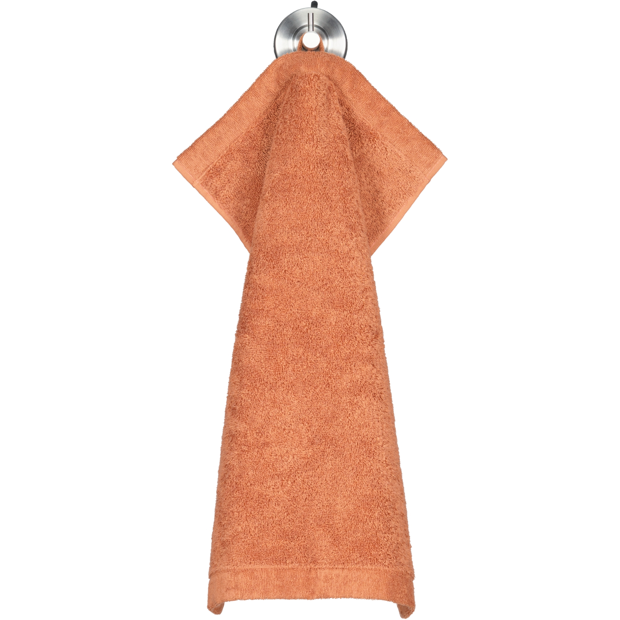 Cawö Handtücher Life Style Uni 7007 kupfer - 384 - Gästetuch 30x50 cm