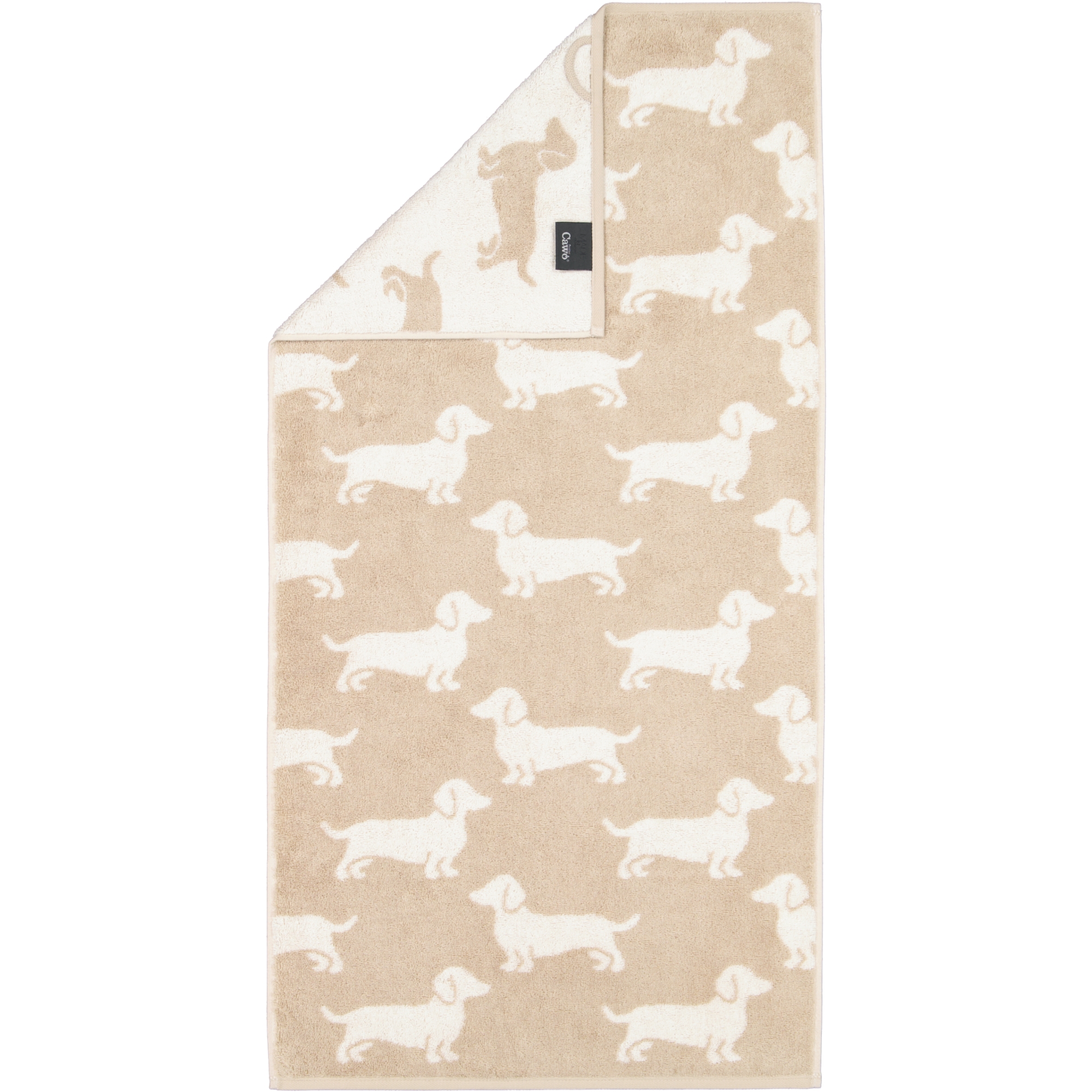 Cawö Handtücher WE LOVE DOGS 6246 Natur-Beige - 33