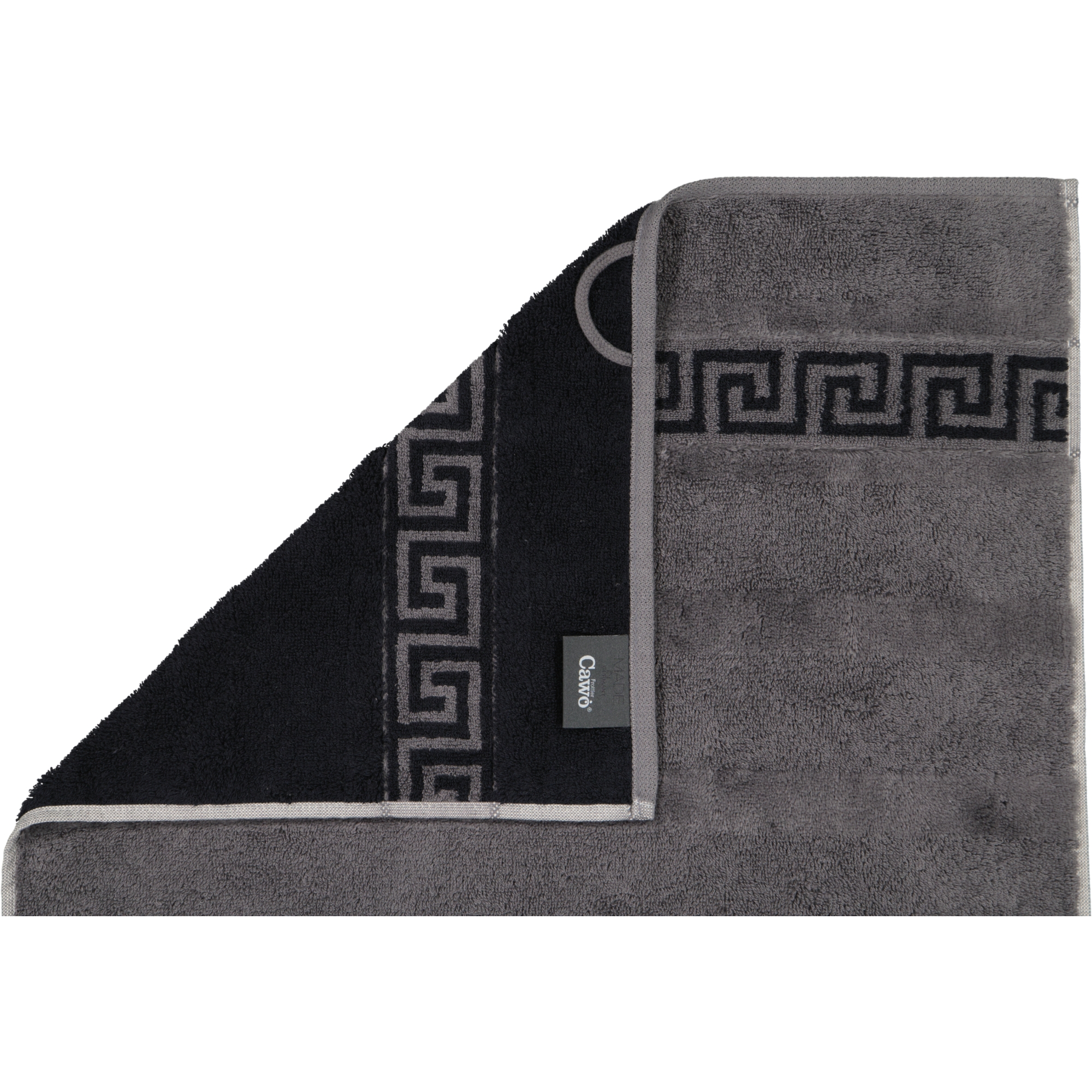 Cawö Handtücher Noblesse Duo 1003 - Farbe: anthrazit - 79 - Gästetuch 30x50 cm