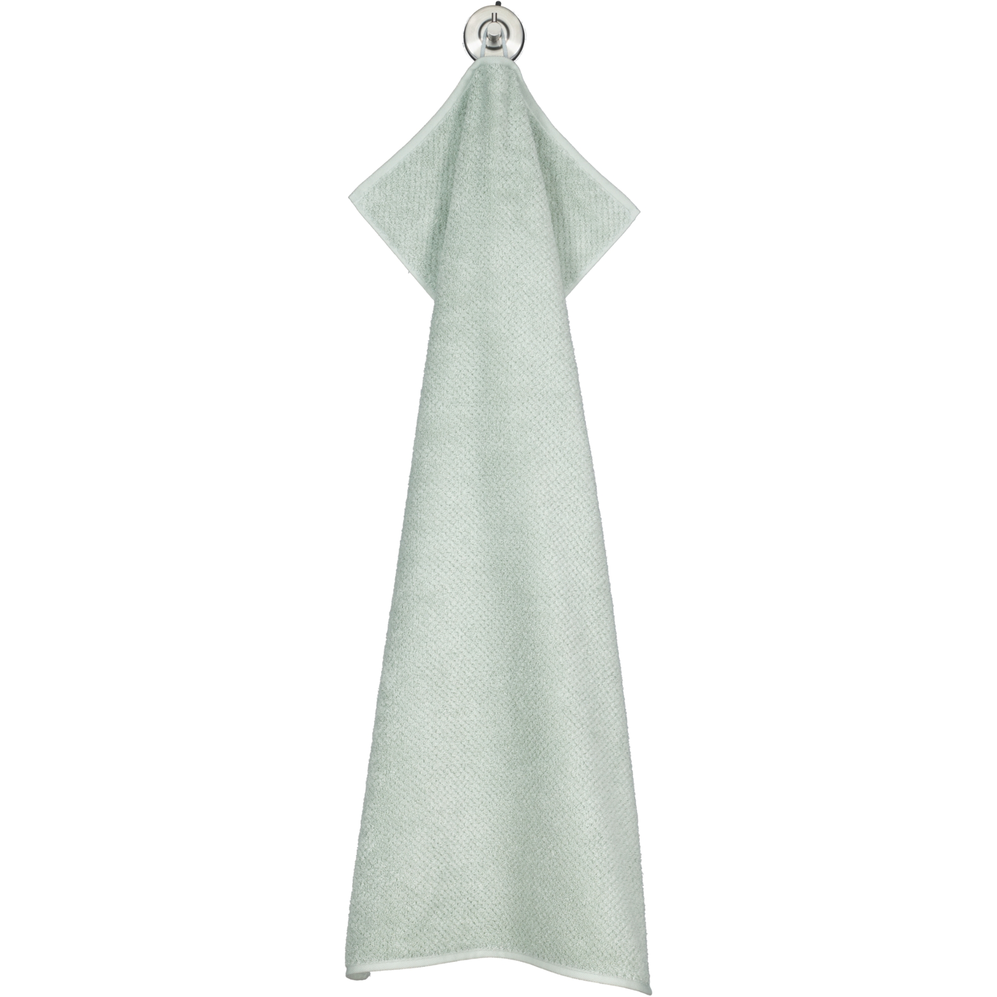 Cawö Handtücher Pure 6500 - Farbe: eukalyptus - 450 - Handtuch 50x100 cm