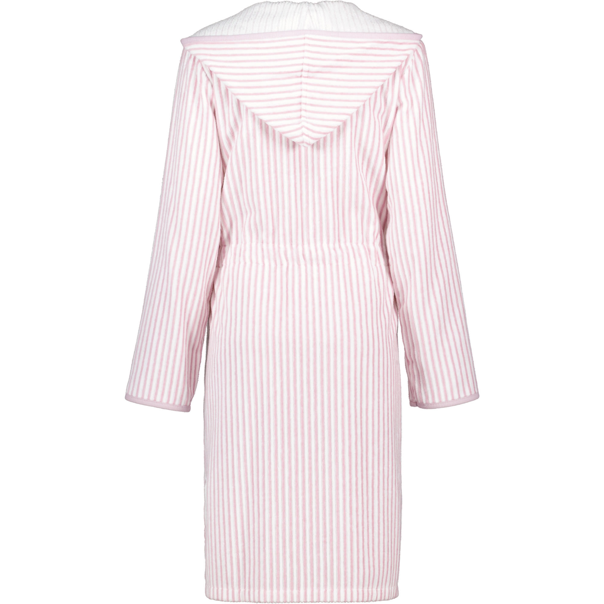 Cawö - Damen Bademantel kurz Kapuze TG RV 6416 - Farbe: malve - 22 - S