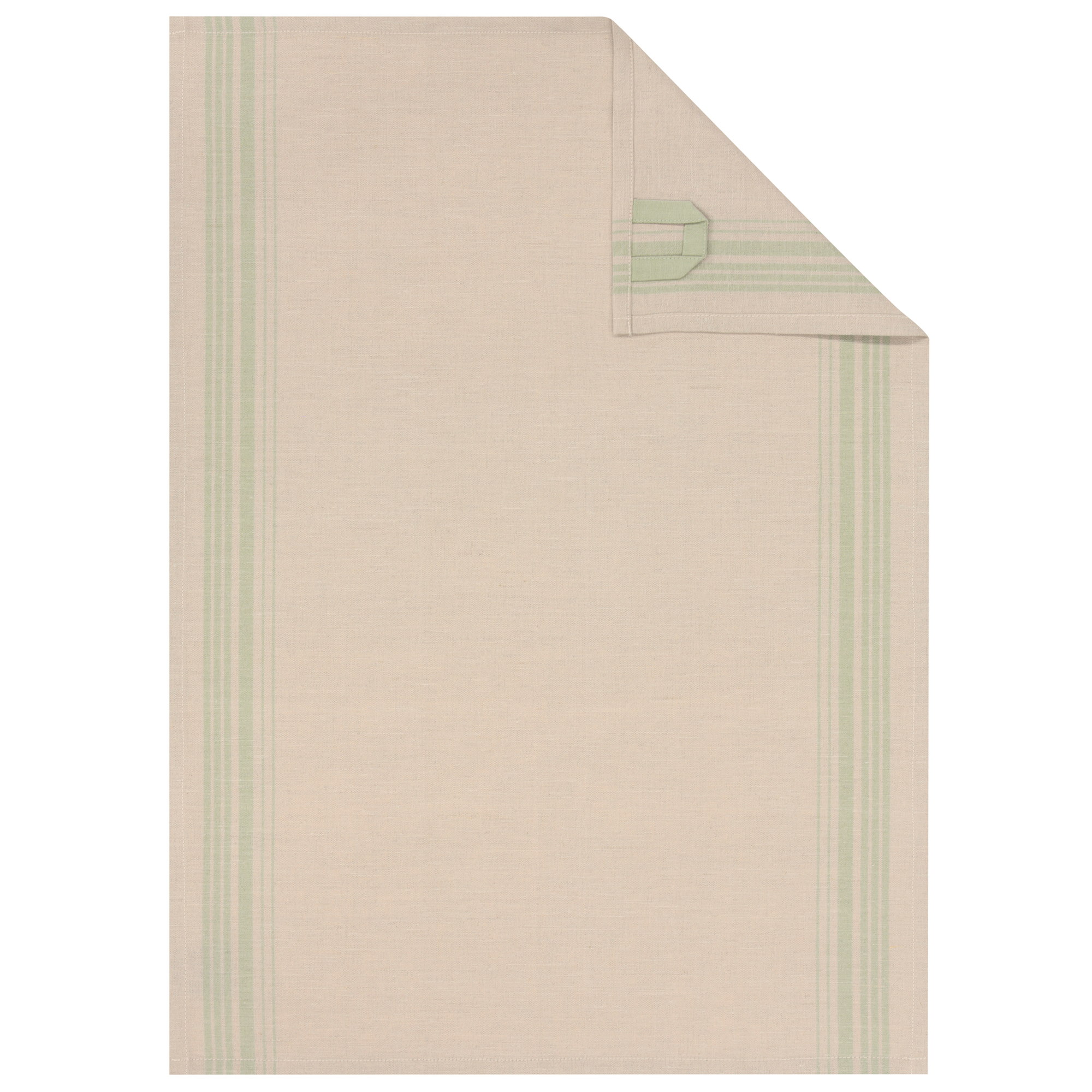 Cawö Home Geschirrtücher Cuisine Nature Akzent 533 wasabi - 40 - 50x70 cm