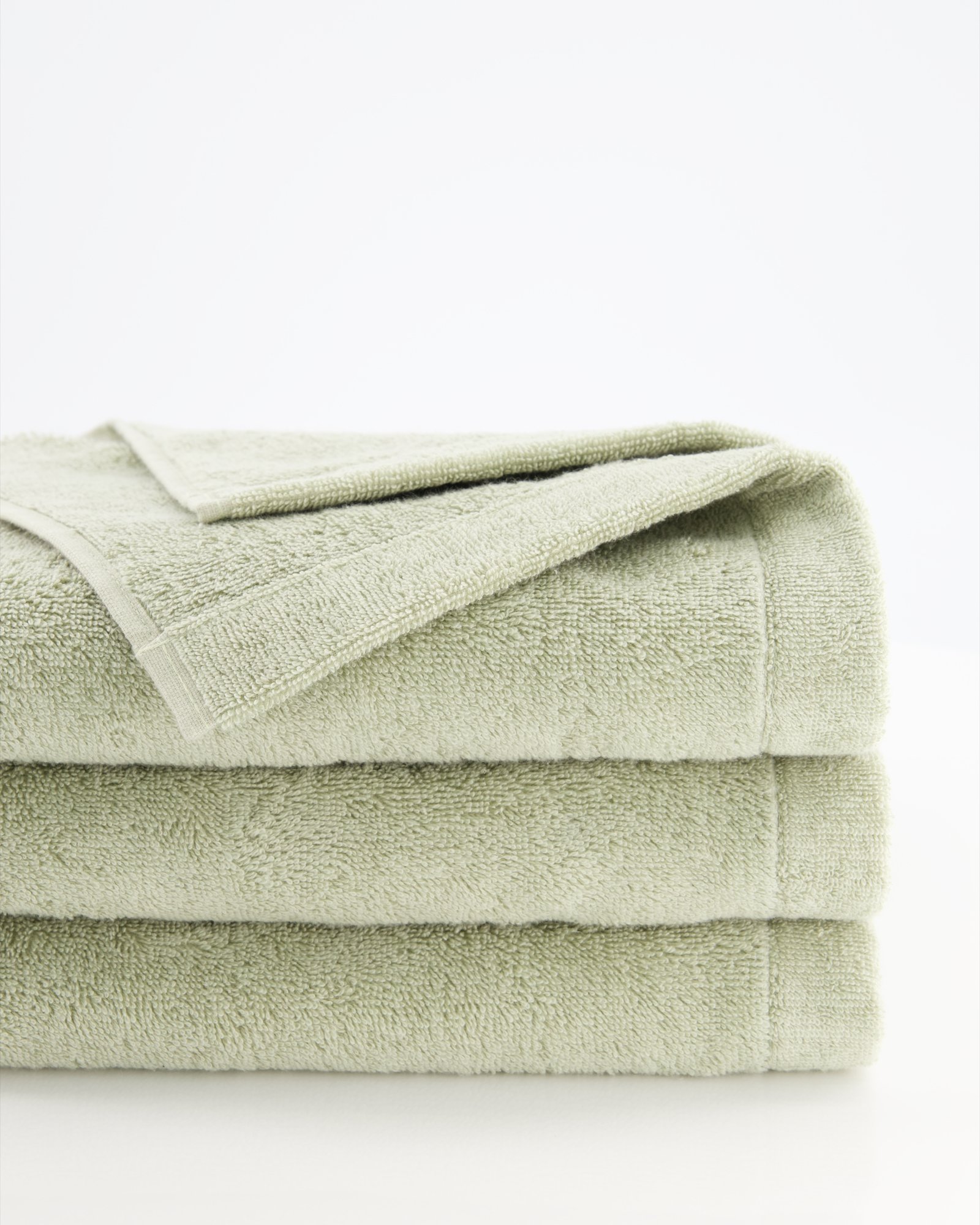 Cawö Handtücher Life Style Uni 7007 wasabi - 420 - Handtuch 50x100 cm